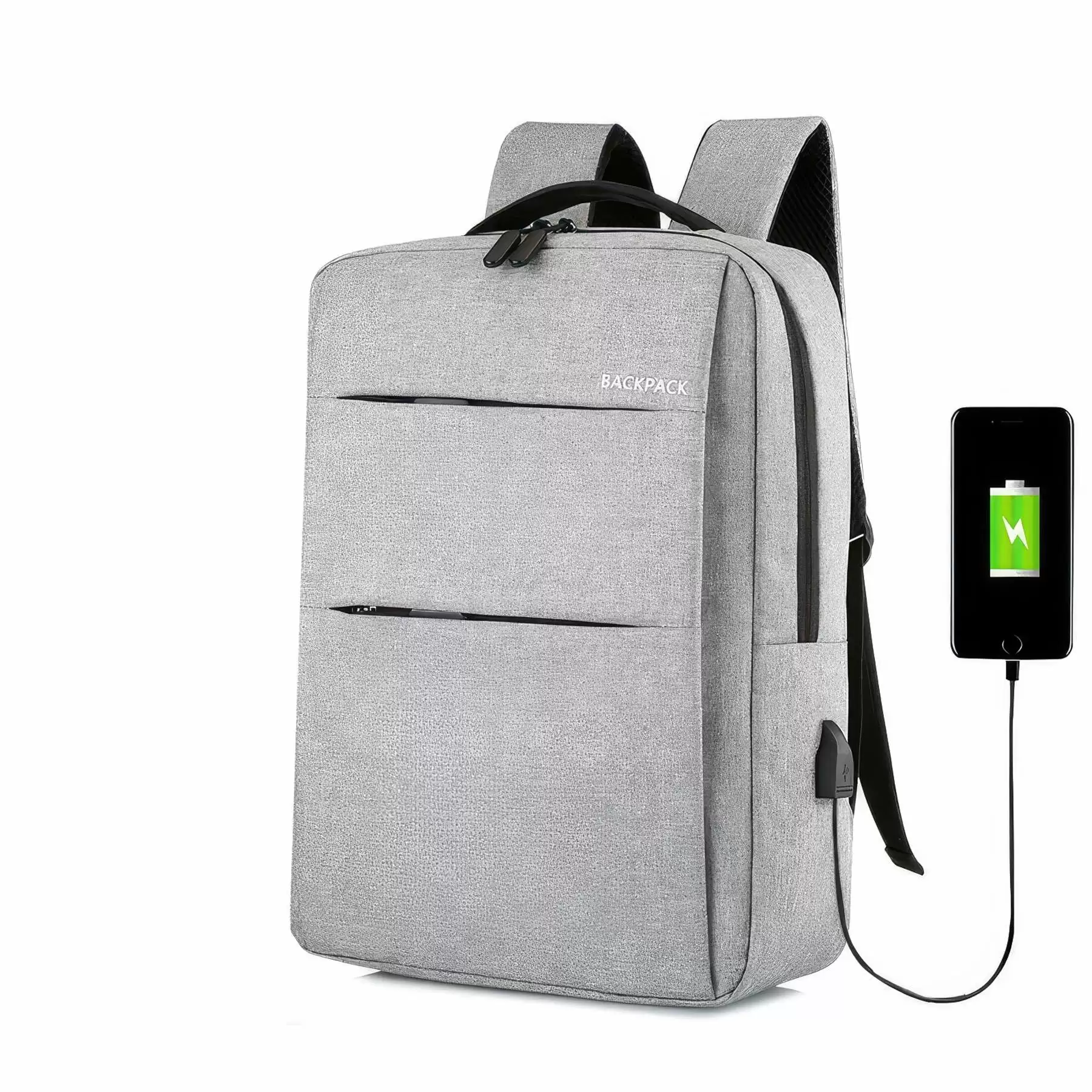 Custom Laptops Backpack with USB Charging Port - Image 2
