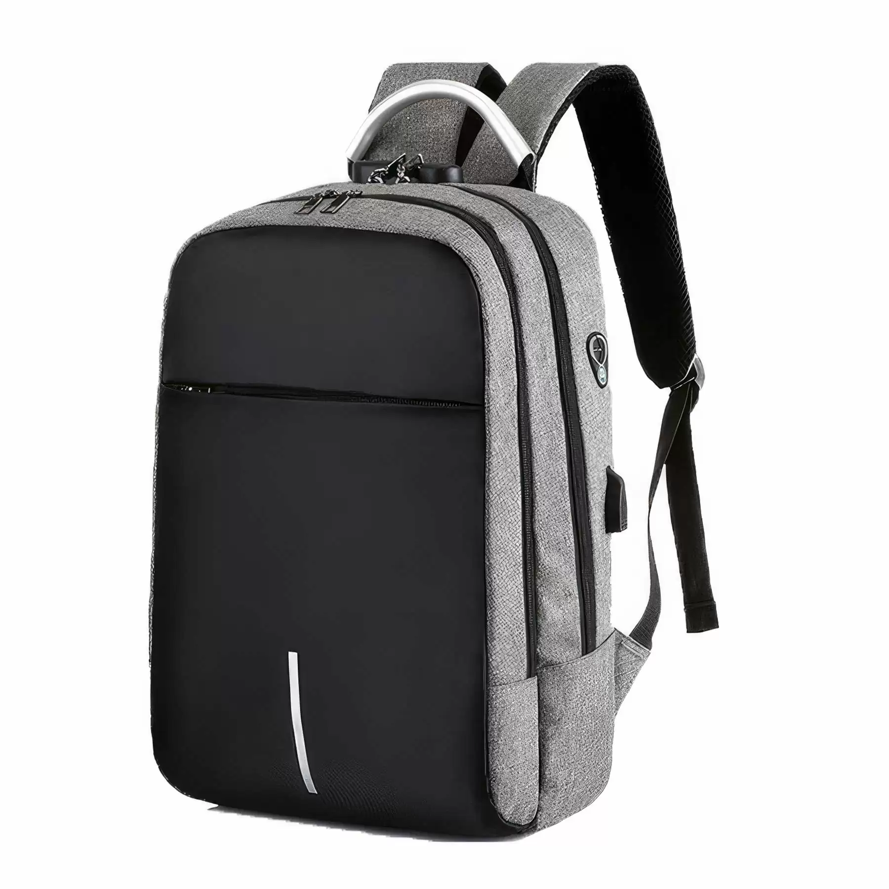 Custom Business Anti Theft Slim Durable Laptops Backpack - Image 2