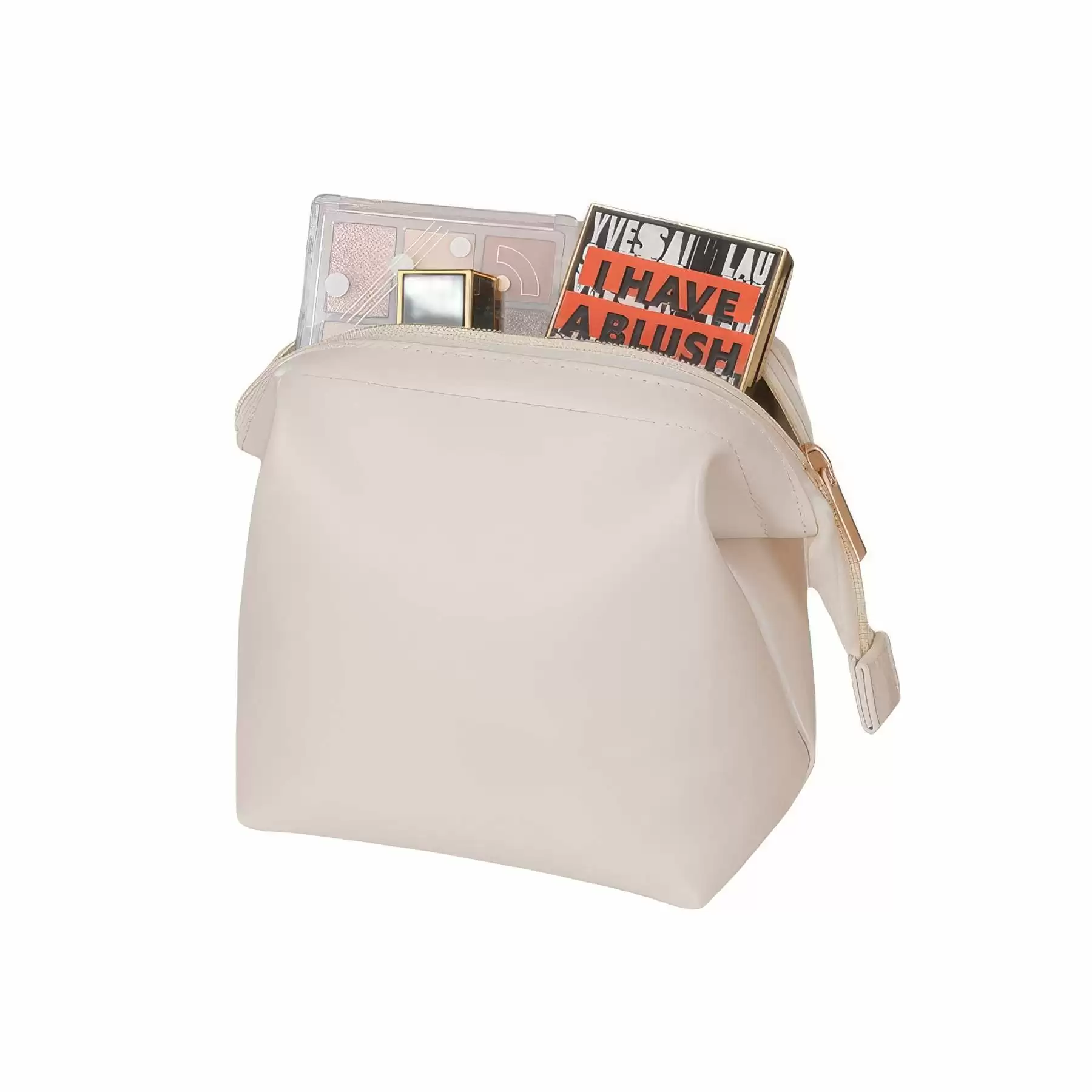 Custom Travel Makeup Organizer Pouch & Cosmetic Toiletry Bag - Image 2