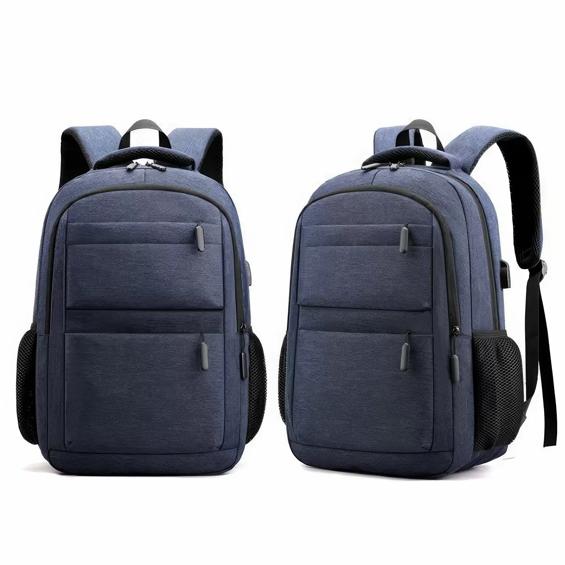 Custom Waterproof Laptop Backpack with USB Charging Port - Image 2