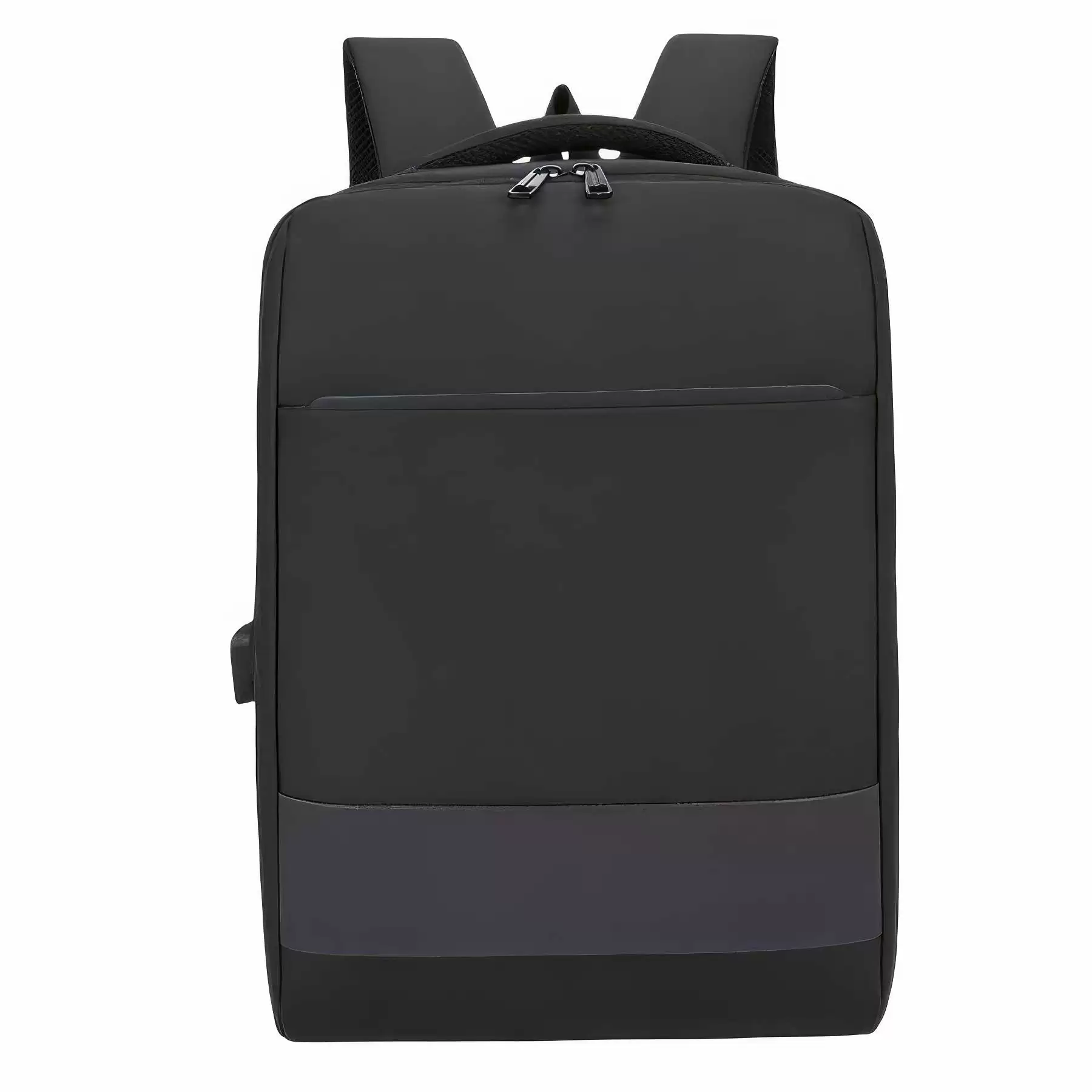 Custom Waterproof Laptop Backpack with USB Charging Port - Image 2