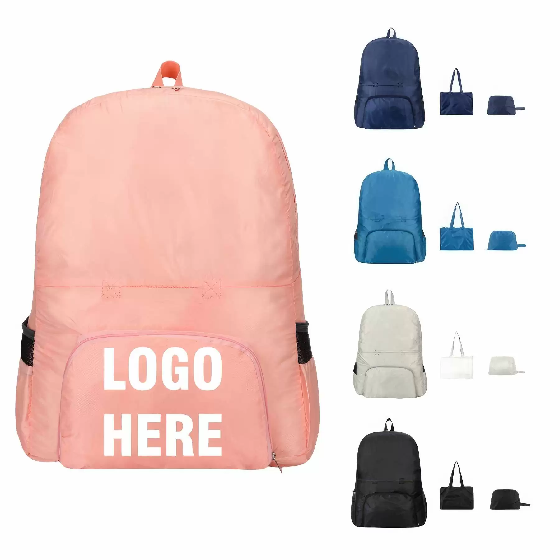 Custom Water Resistant Lightweight Packable Backpack