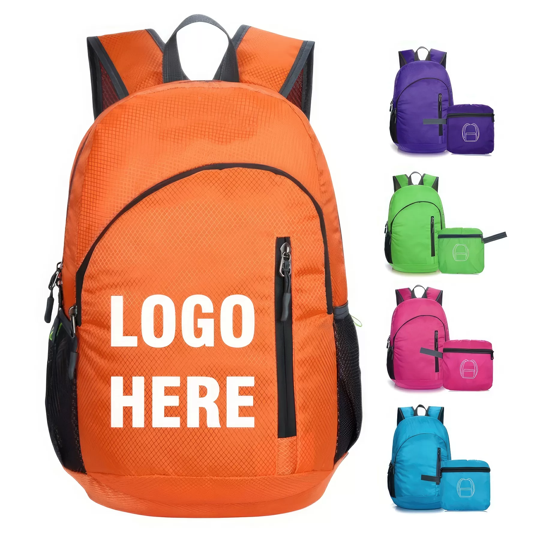 Custom Water Resistant Lightweight Packable Backpack