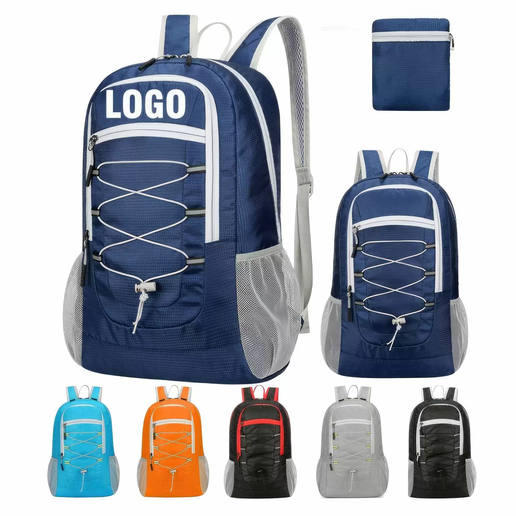 Custom Water Resistant Lightweight Packable Backpack