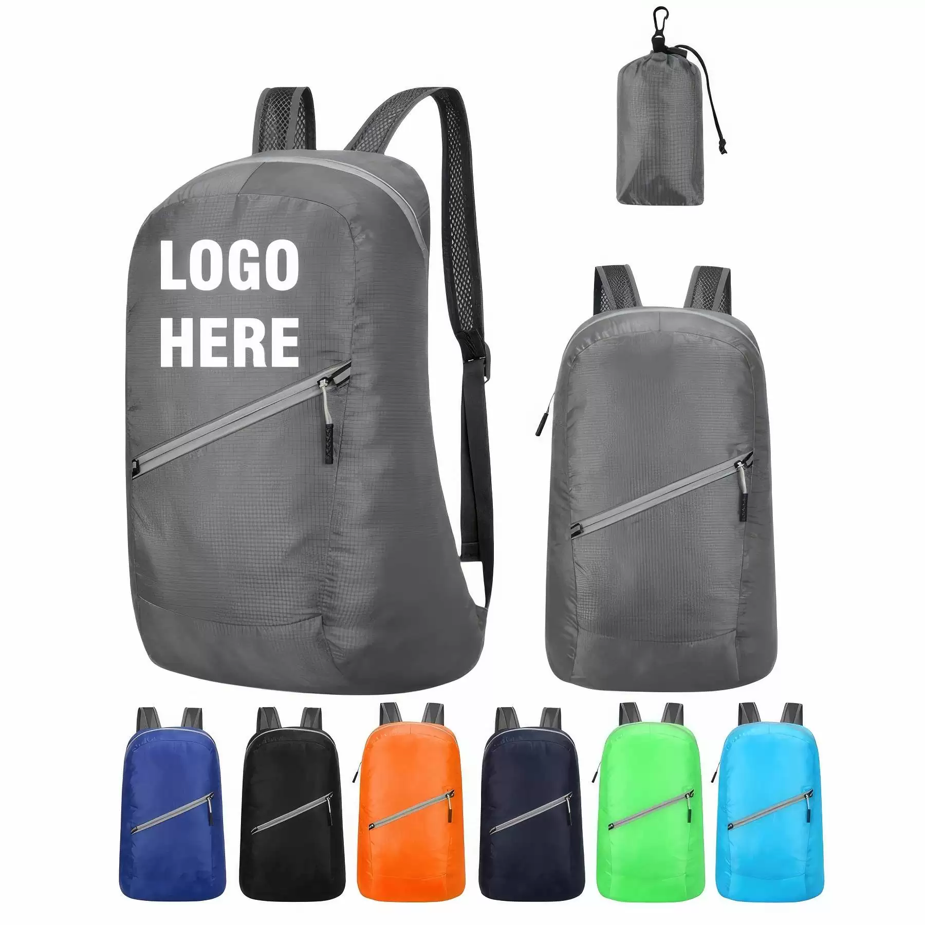 Custom Water Resistant Lightweight Packable Backpack