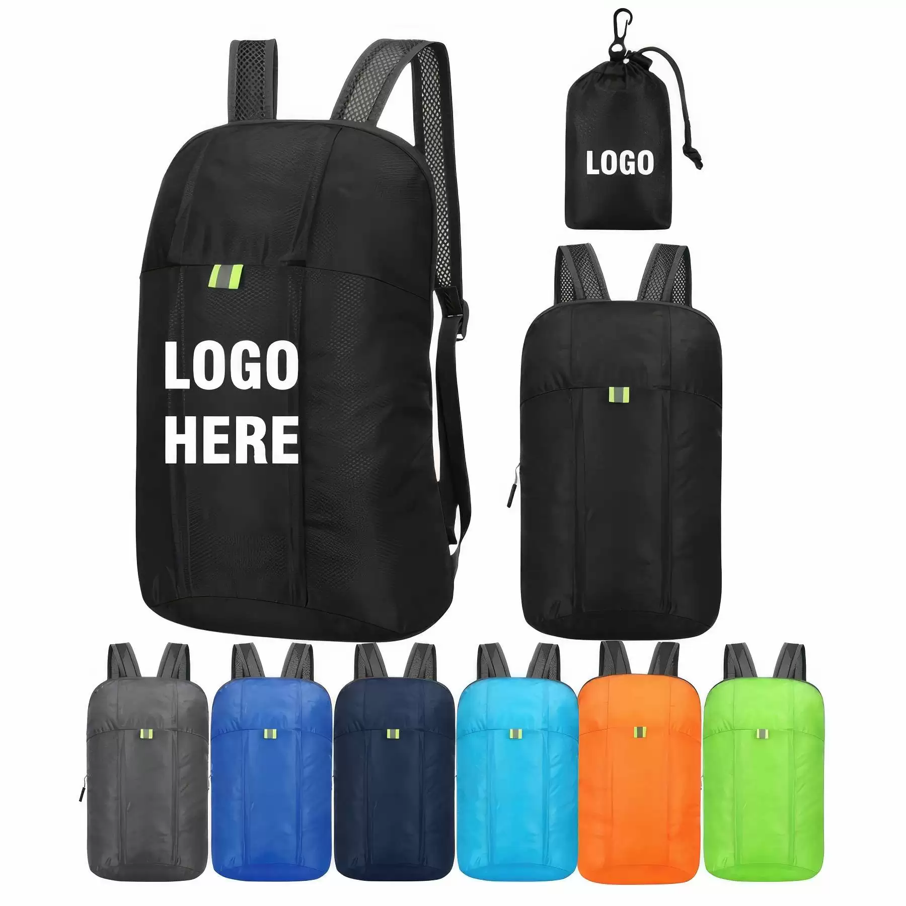 Custom Water Resistant Lightweight Packable Backpack