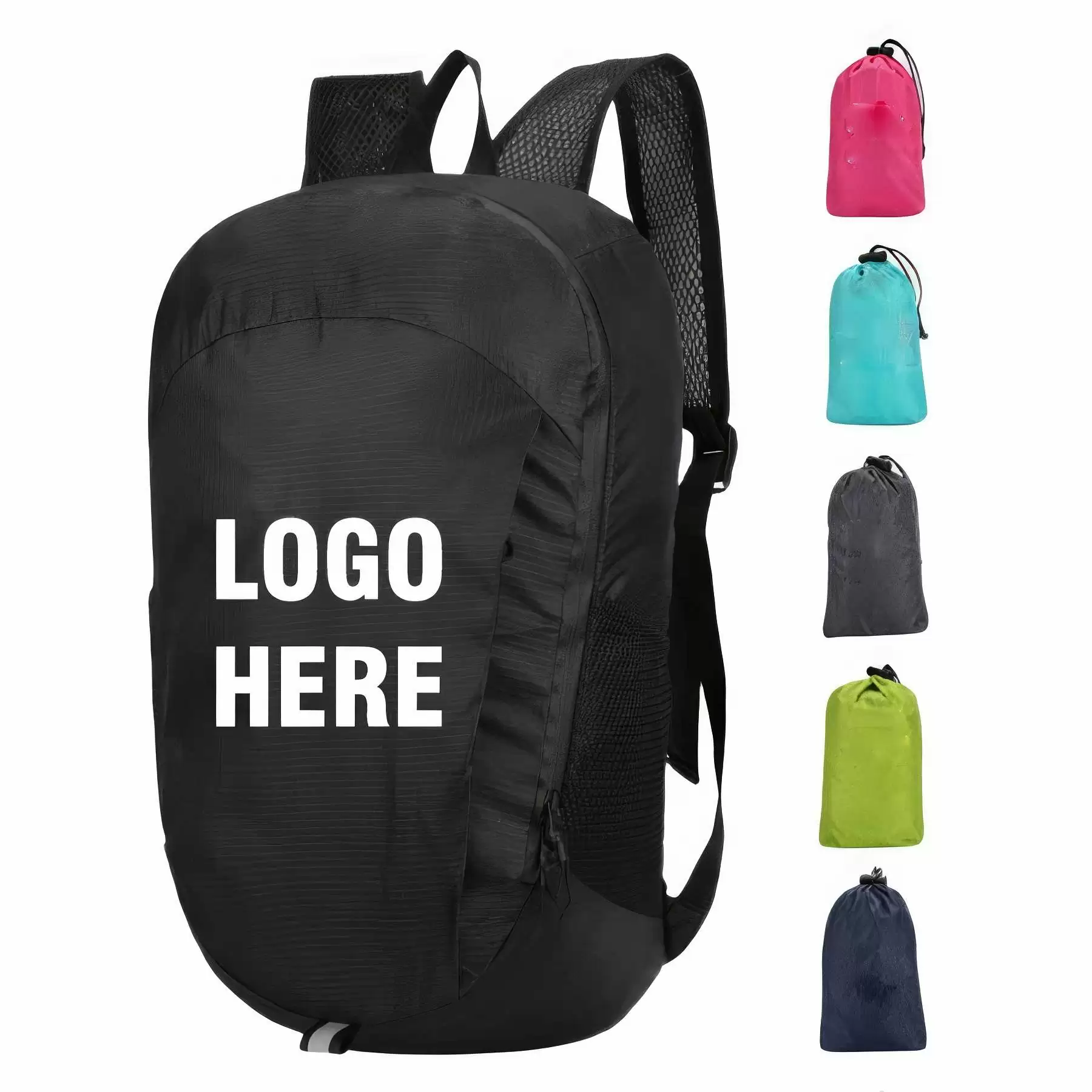Custom Lightweight Daypack Foldable Backpack for Travel