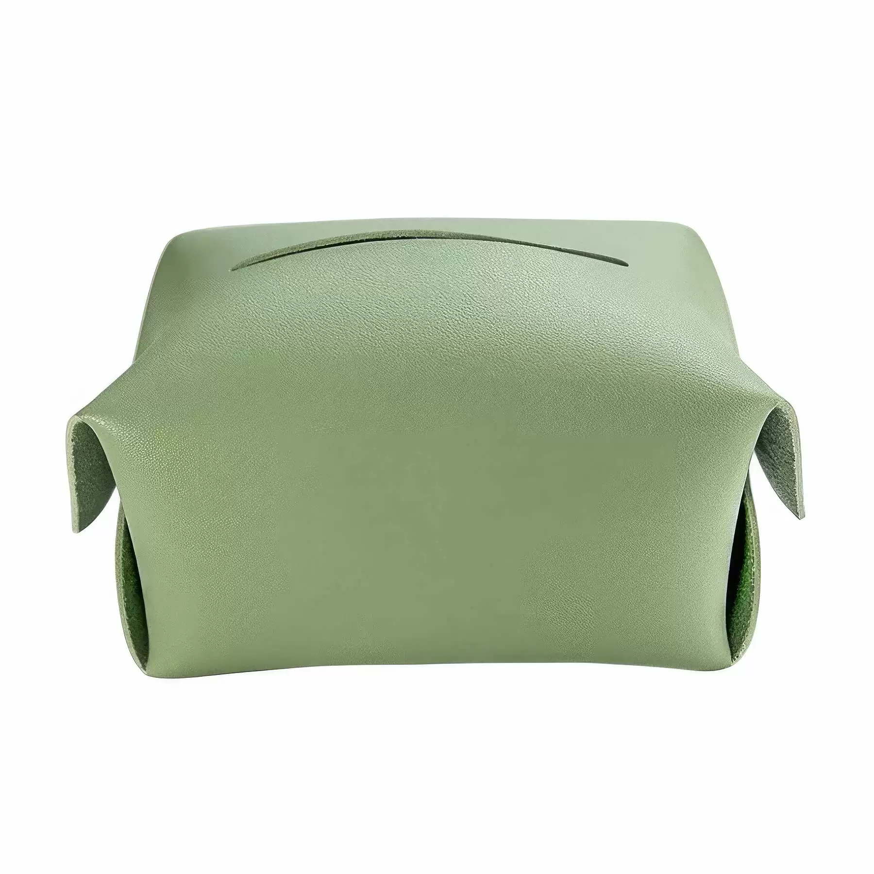 Foldable PU Leather Car Napkin Case & Restaurant Tissue Box - Image 2