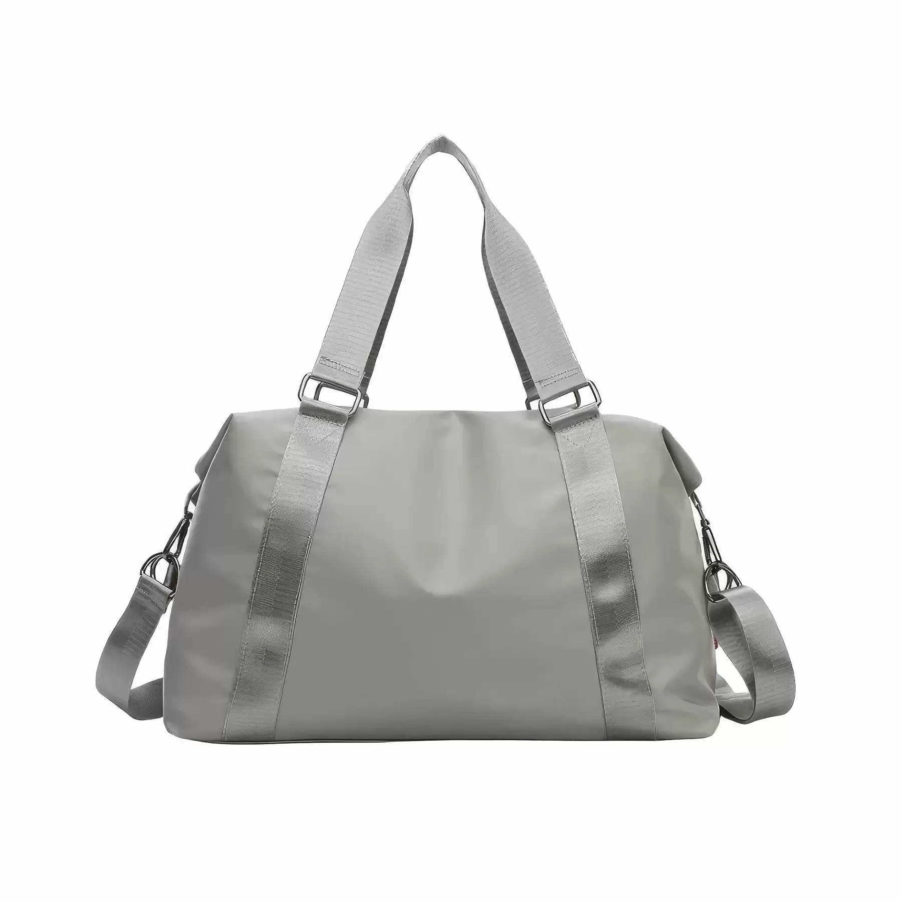 Travel Sports Tote Handbag & Yoga Weekender Shoulder Bag - Size: L: 19.69" x 8.66" x 11.02" - Image 2