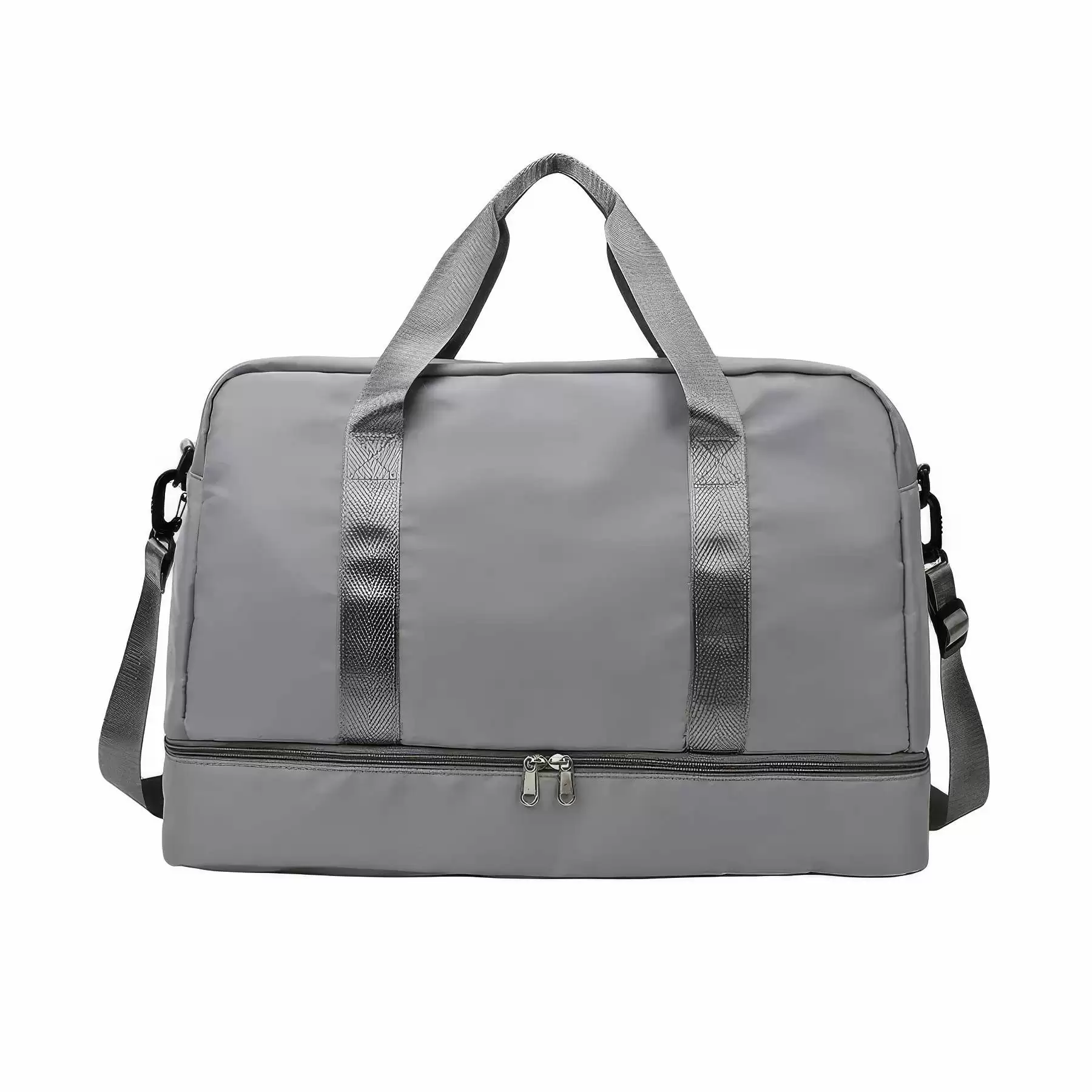 Travel Sports Tote Handbag & Yoga Gym Weekender Duffel Bag: L - Image 2