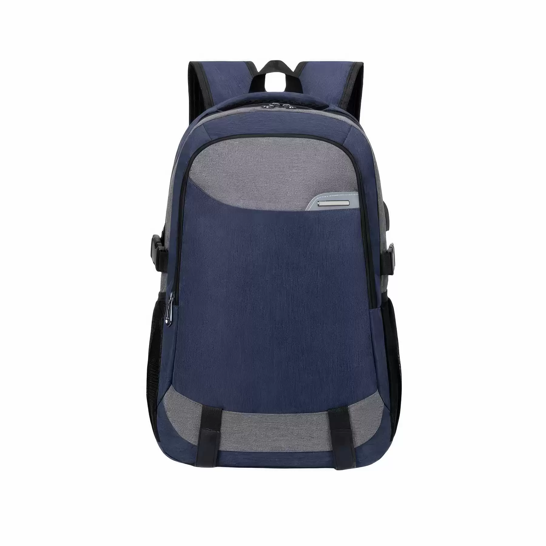 Custom Waterproof Laptop Backpack with USB Charging Port - Image 2