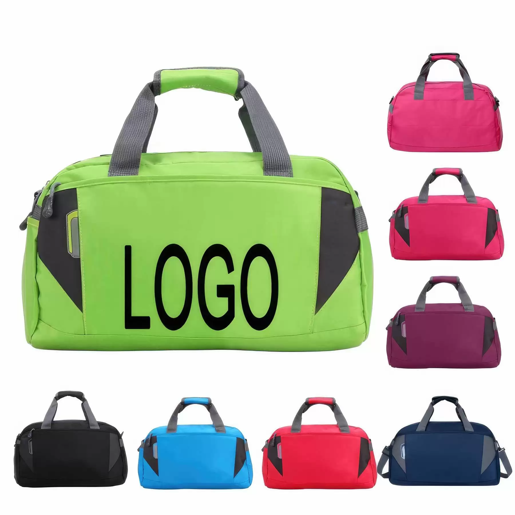 Travel Sports Duffel Bag & Yoga Gym Weekender Tote Handbag: S