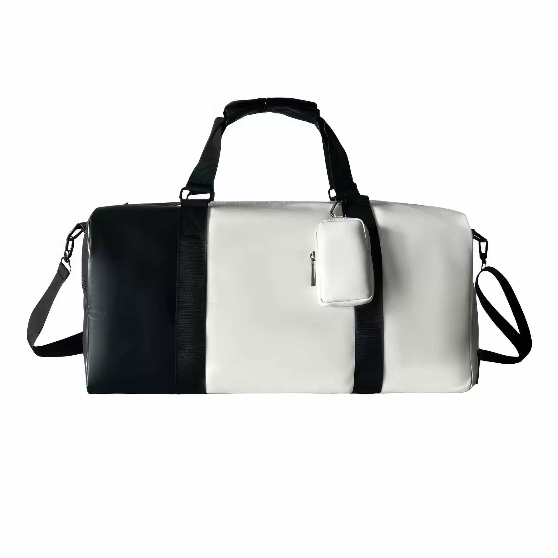 PU Travel Sports Duffel Bag & Yoga Gym Weekender Handbag - Image 2