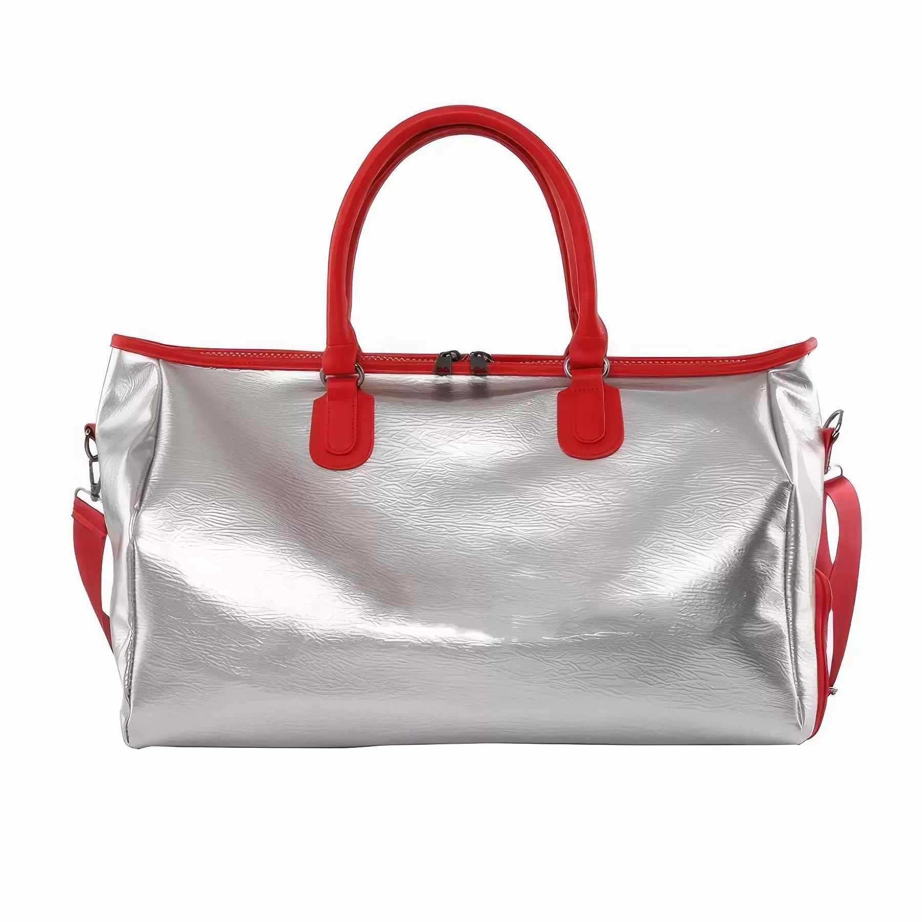 PU Travel Sports Duffel Bag & Yoga Gym Weekender Handbag - Image 2