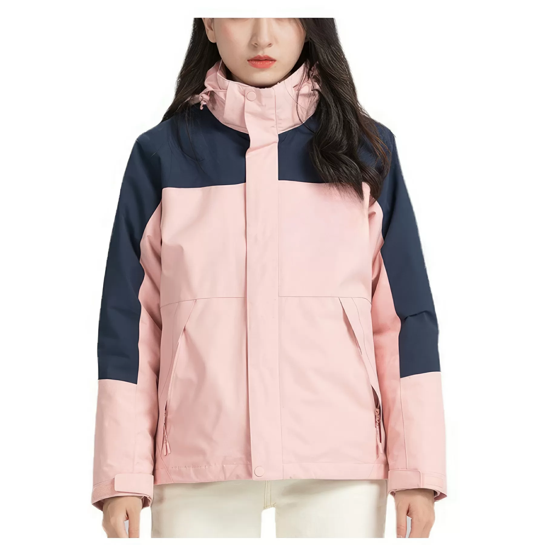 Waterproof Detachable 2-layer Hiking Jacket & Outdoor Coat - Image 2