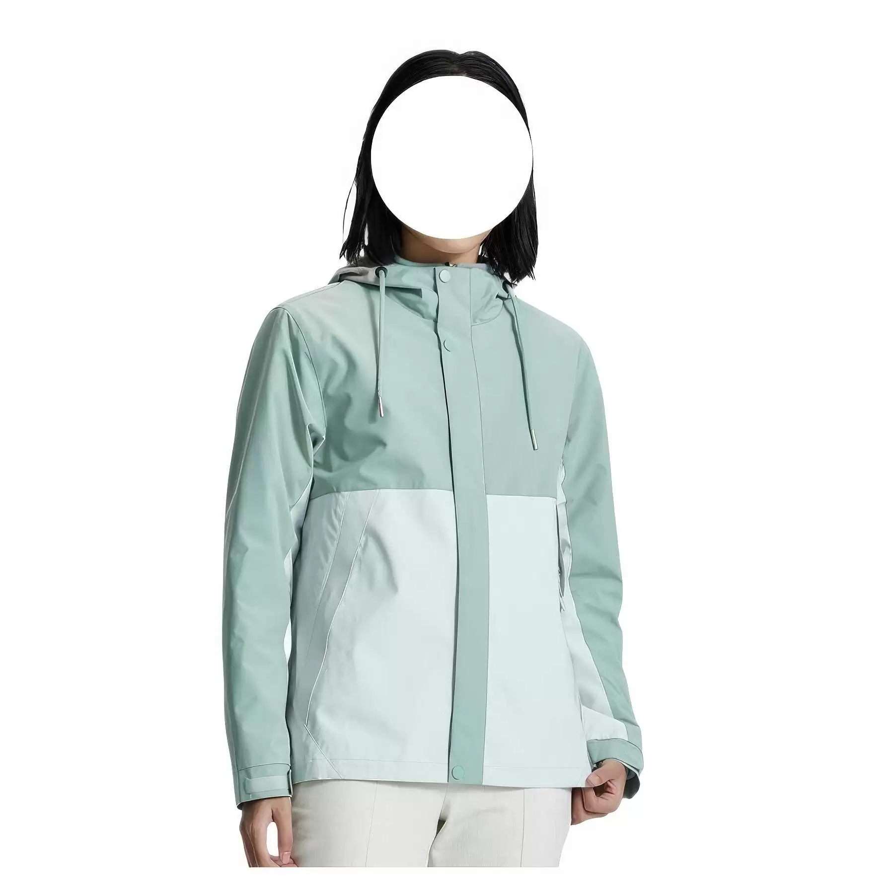 Waterproof Detachable 2-layer Hiking Jacket & Outdoor Coat - Image 2