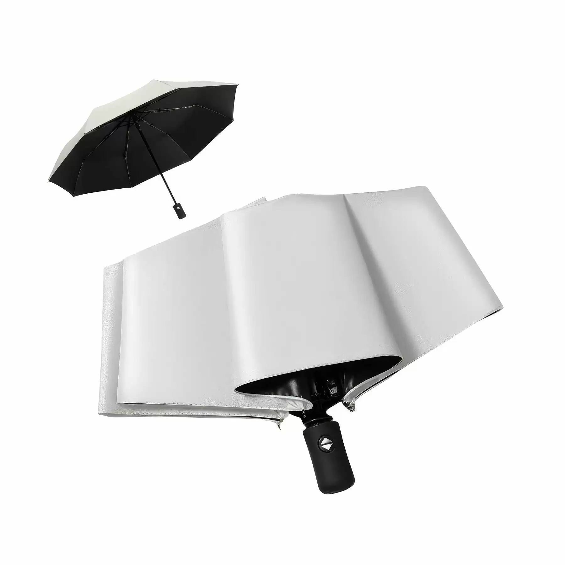 Travel Auto-Open Folding Umbrella for Rain & Sun Protection - Image 2