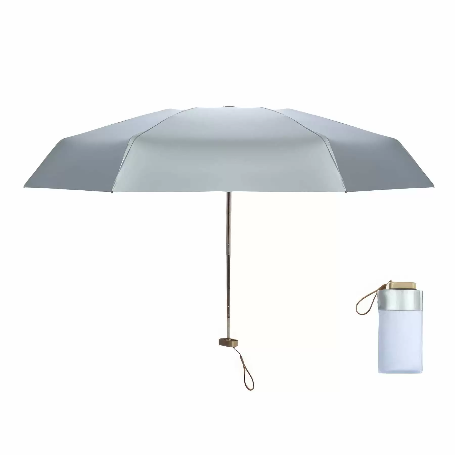 Travel Mini Folding Umbrella for Rain & Sun Protection - Image 2