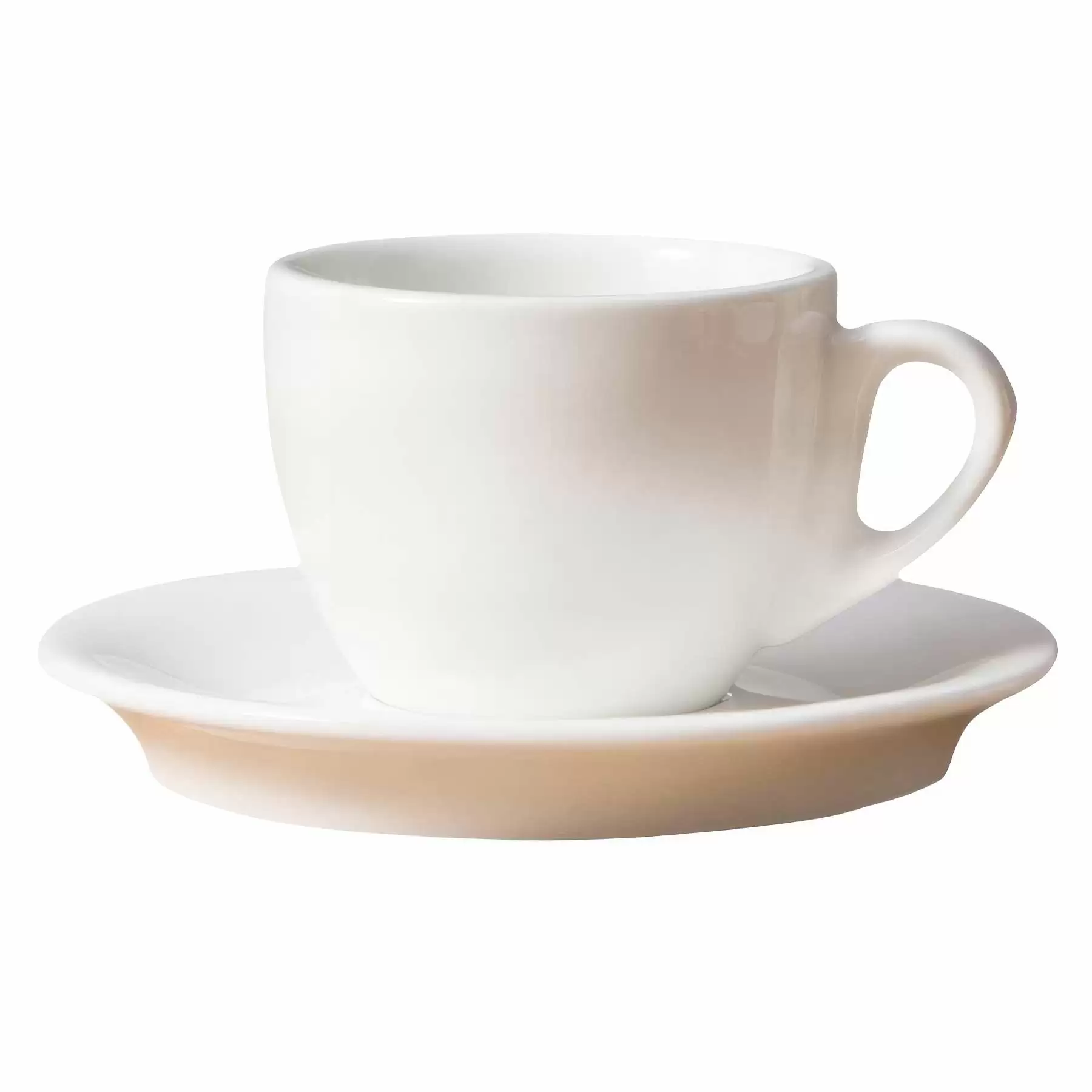 Custom 2.5 OZ. Ceramic Espresso Coffee Cup with Saucer Set - Image 2