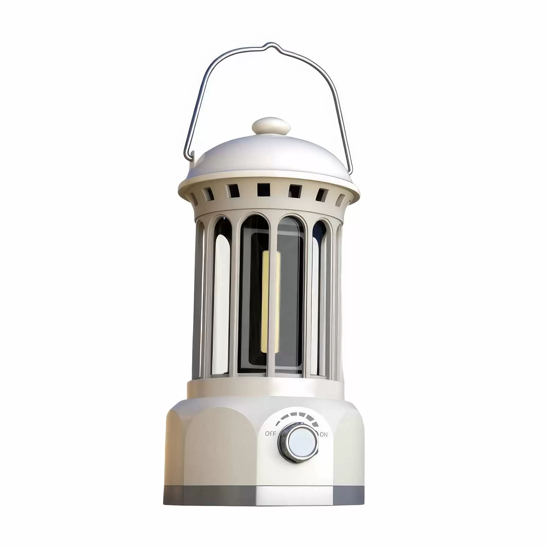 Retro Outdoor Camping Light Picnic Lantern AA Battery - Image 2