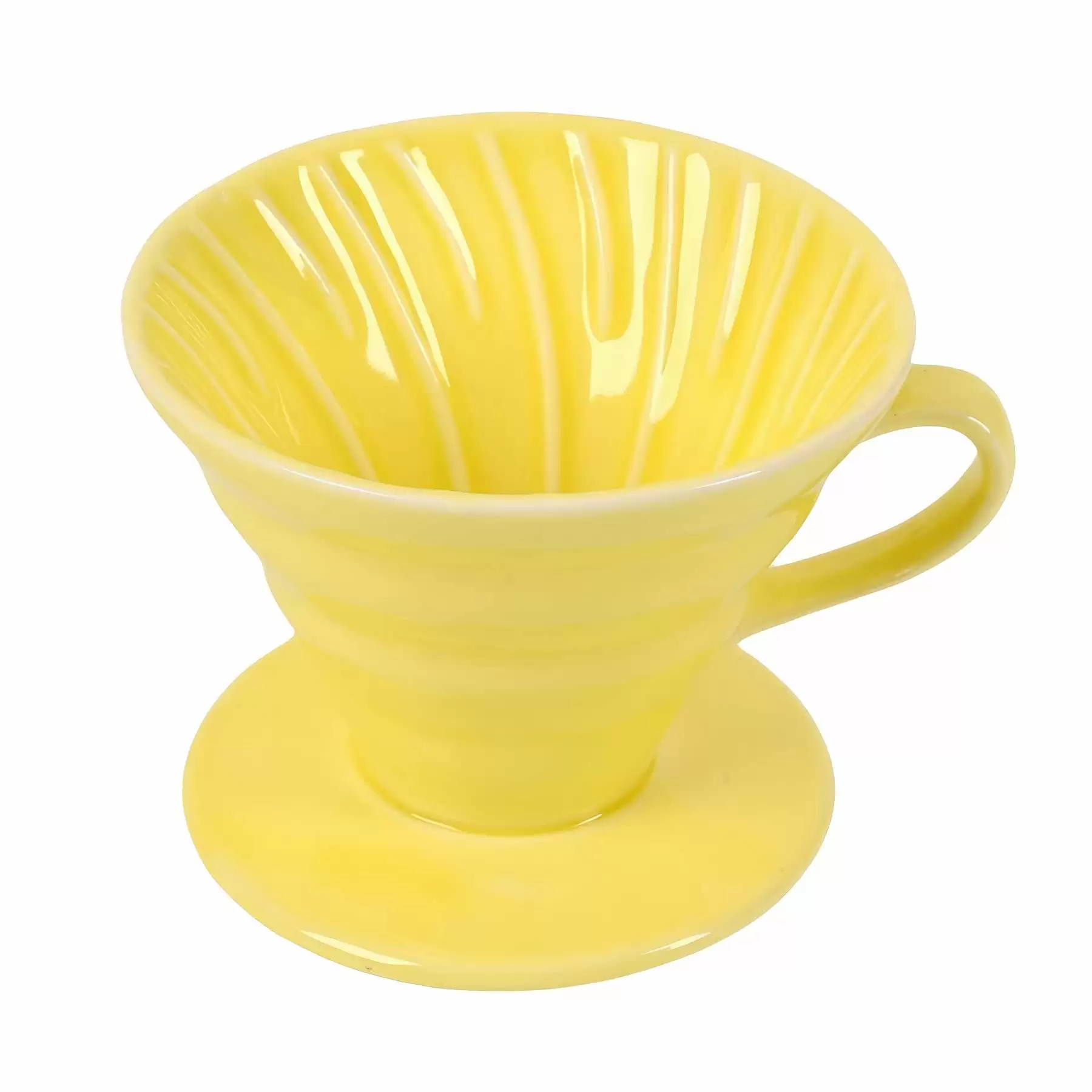 Custom Ceramic Over Coffee Brewing Filter Cone - Image 2