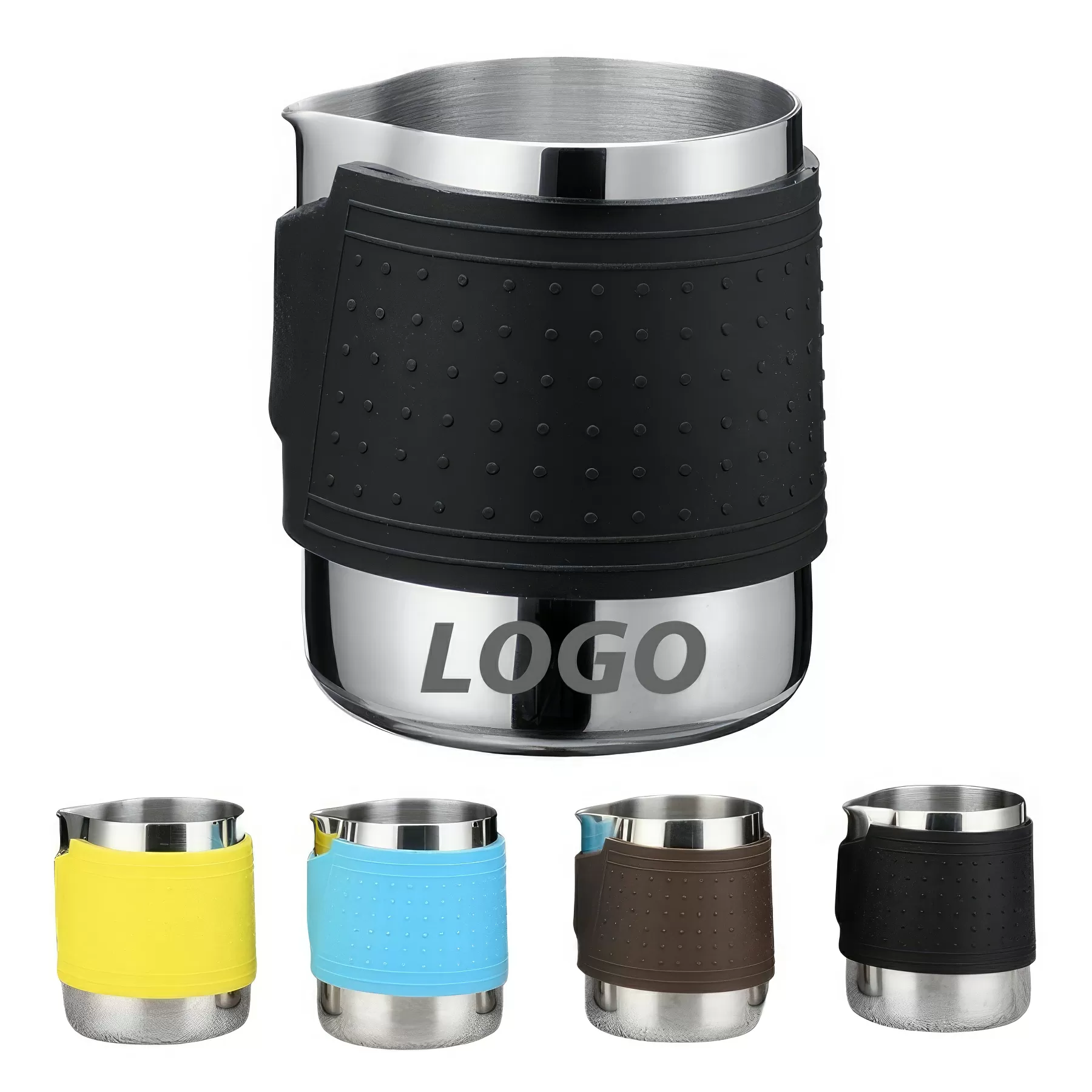 Custom 12 oz Stainless Steel Milk Frothing Pitcher