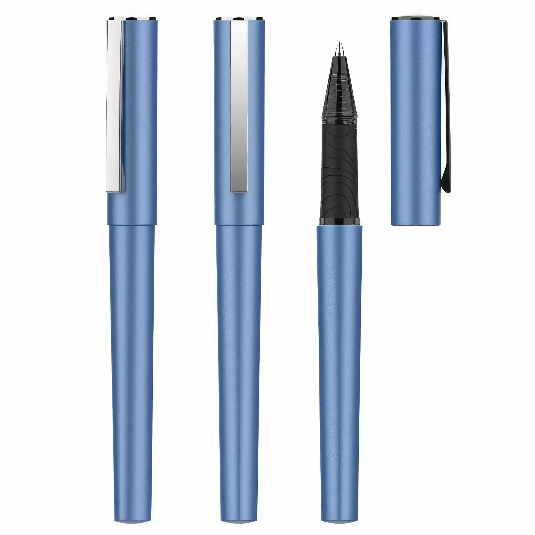 Custom ABS Materials Metallic Paint Ballpoint Pen - Image 2