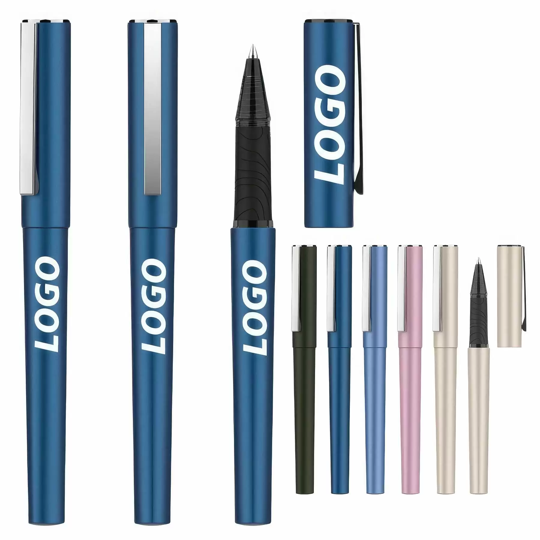 Custom ABS Materials Metallic Paint Ballpoint Pen