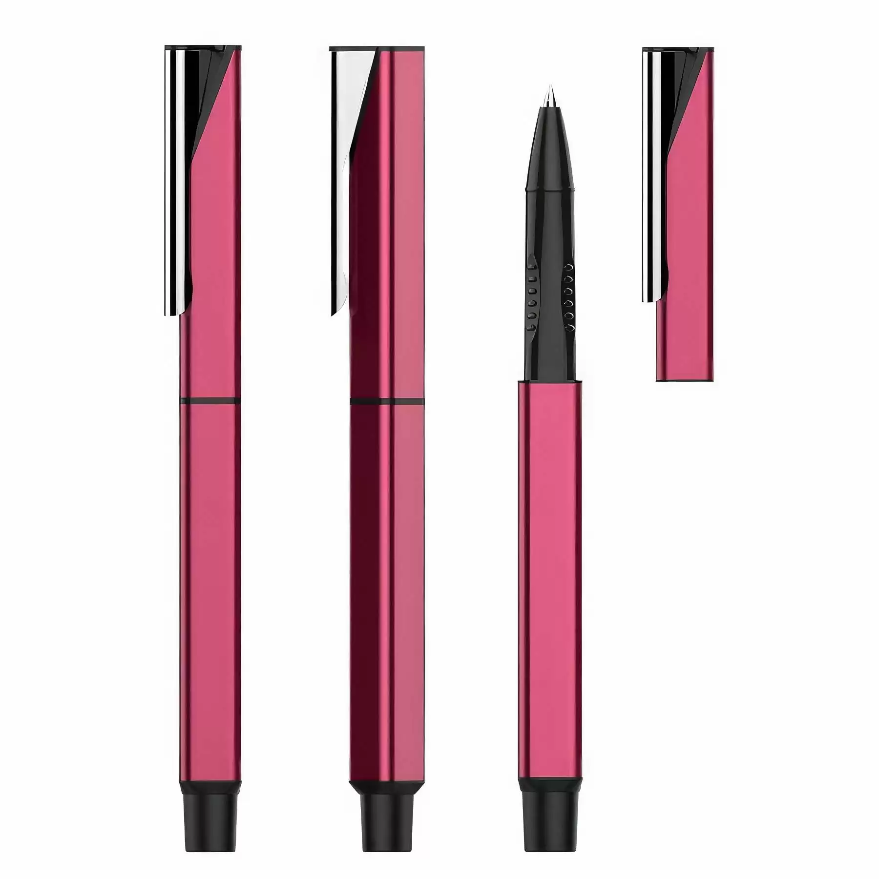 Custom Aluminum Matte Ballpoint Pen - Image 2