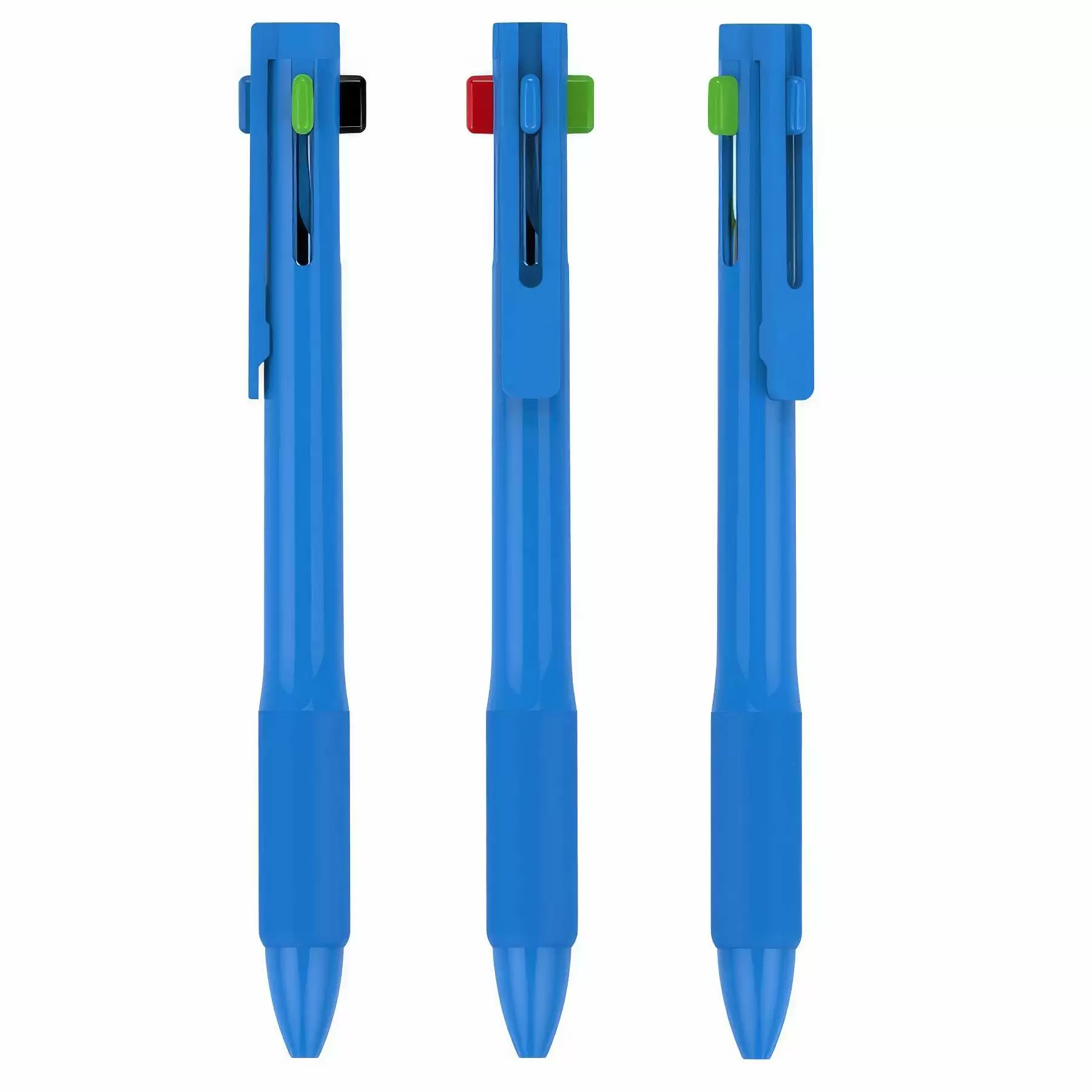 Custom ABS Materials 4-Color Ballpoint Pen - Image 2