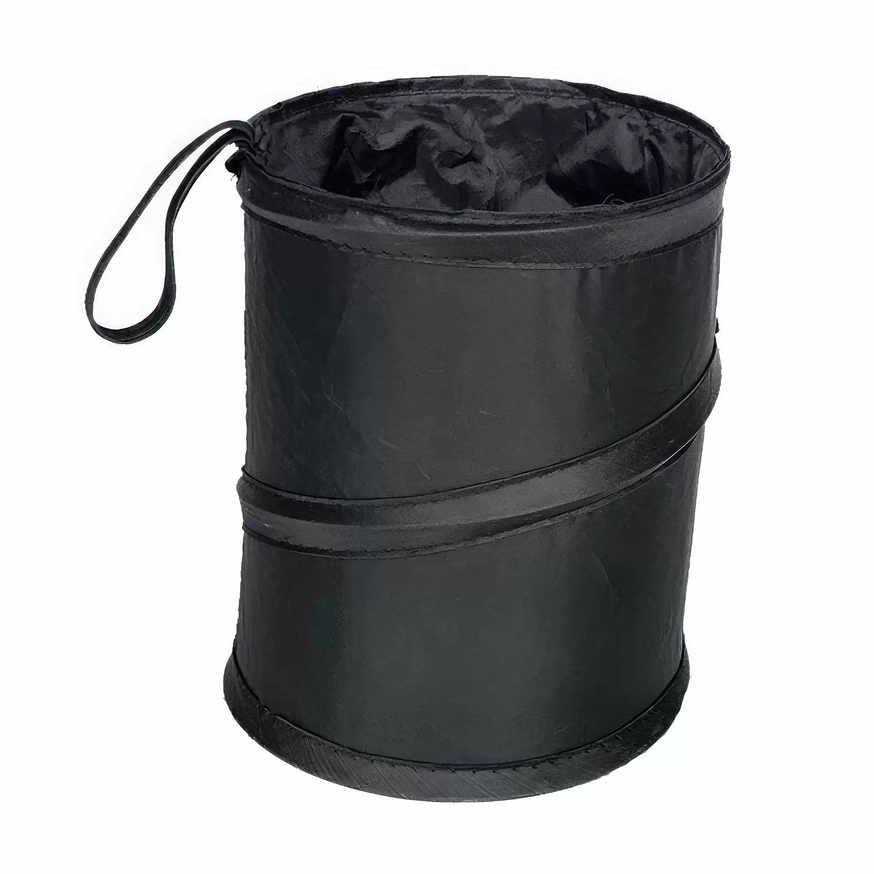 Collapsible Portable Polyester Car Trash Can & Storage Bin - Image 2