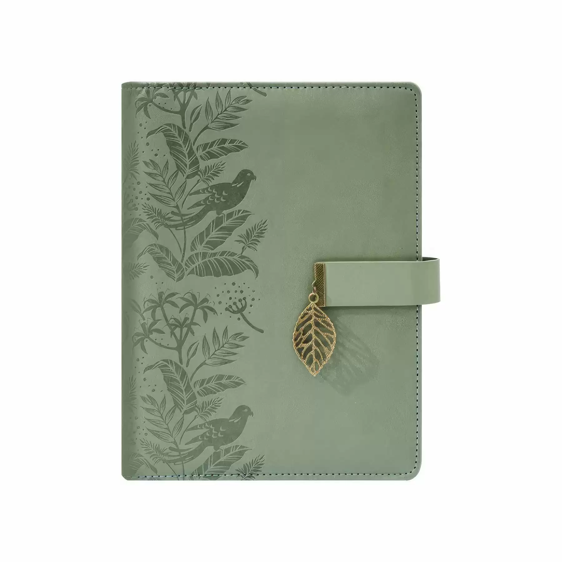 PU Leather A5 Business Travel Journal Binder Notebook - Image 2