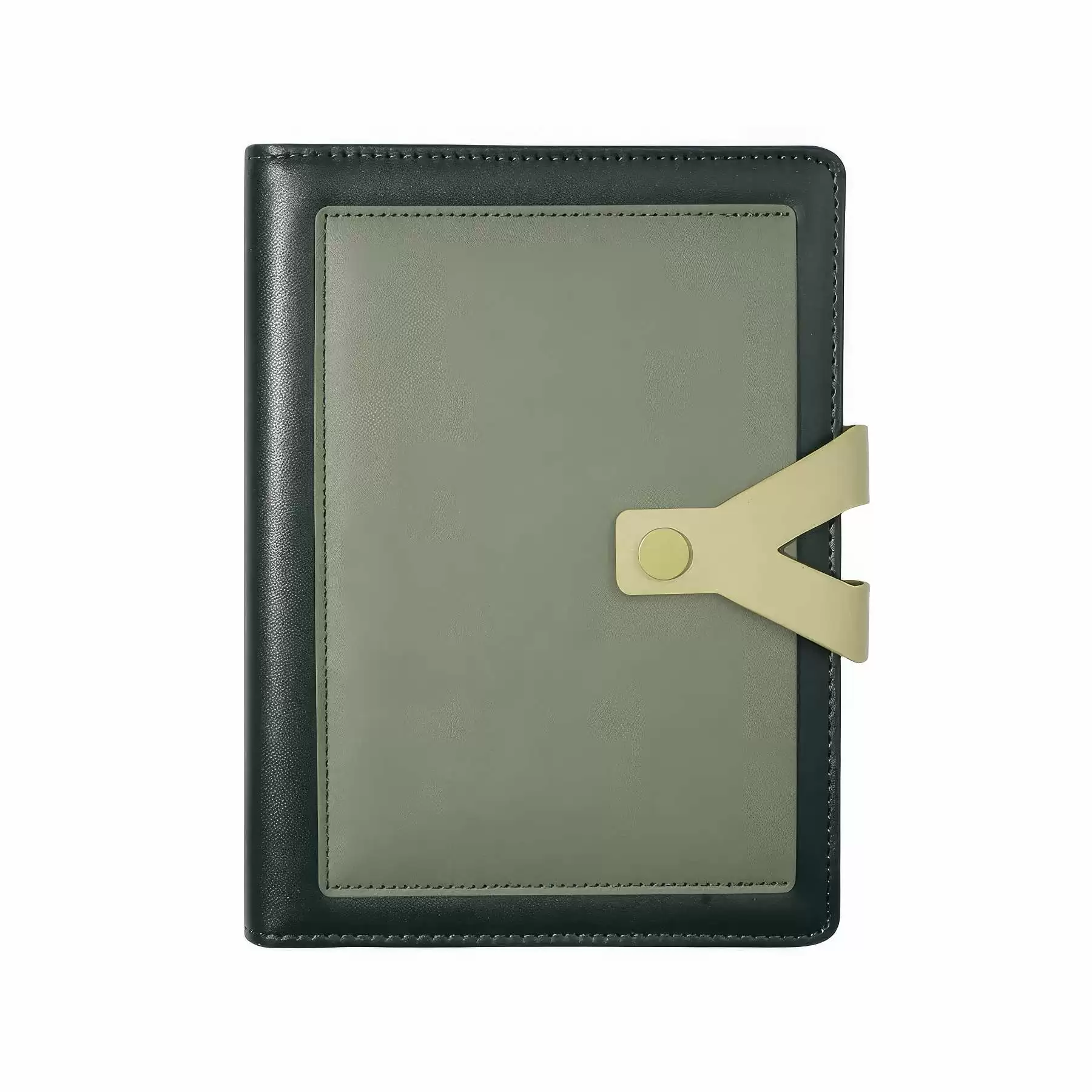 PU Leather A5 Business Travel Journal Binder Notebook - Image 2