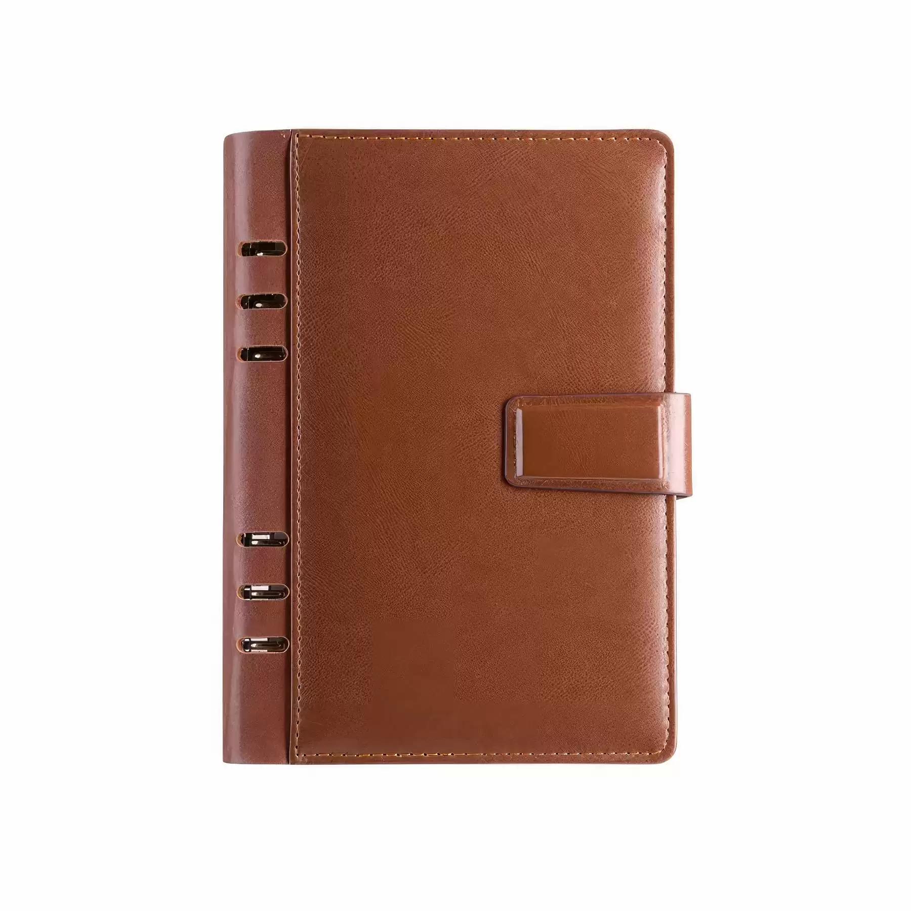 PU Leather A5 Business Travel Journal Binder Notebook - Image 2