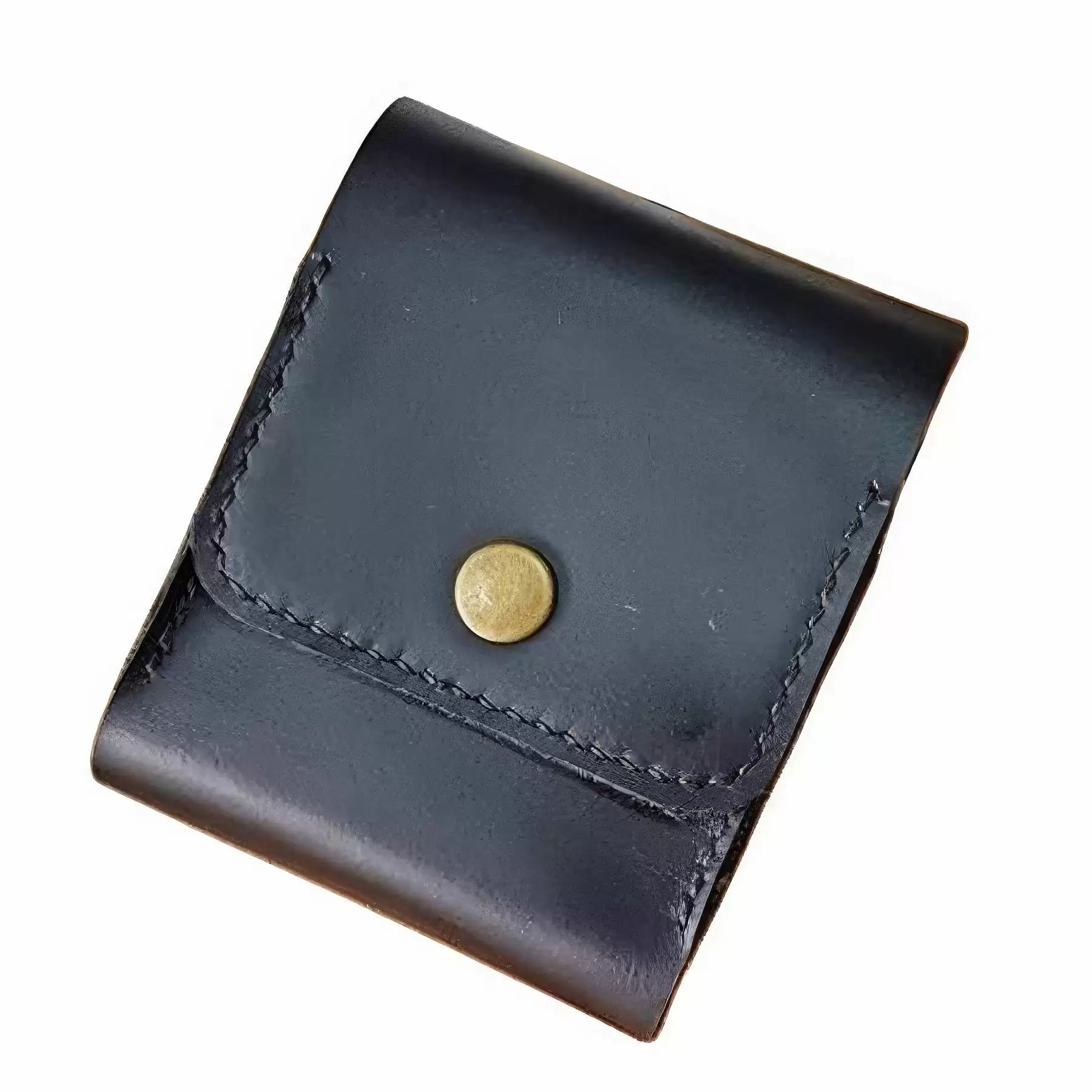 Genuine Leather Cigarette Case & Lighter Storage Box - Image 2