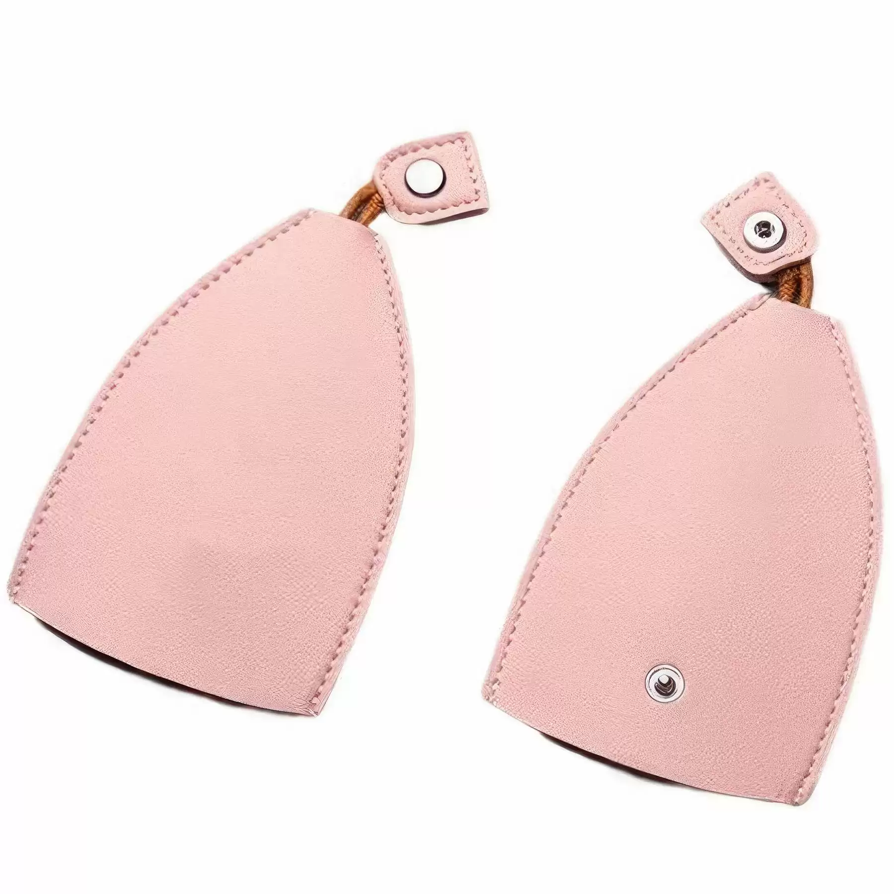 PU Leather Retractable Car & House Key Pouch Bag - Image 2