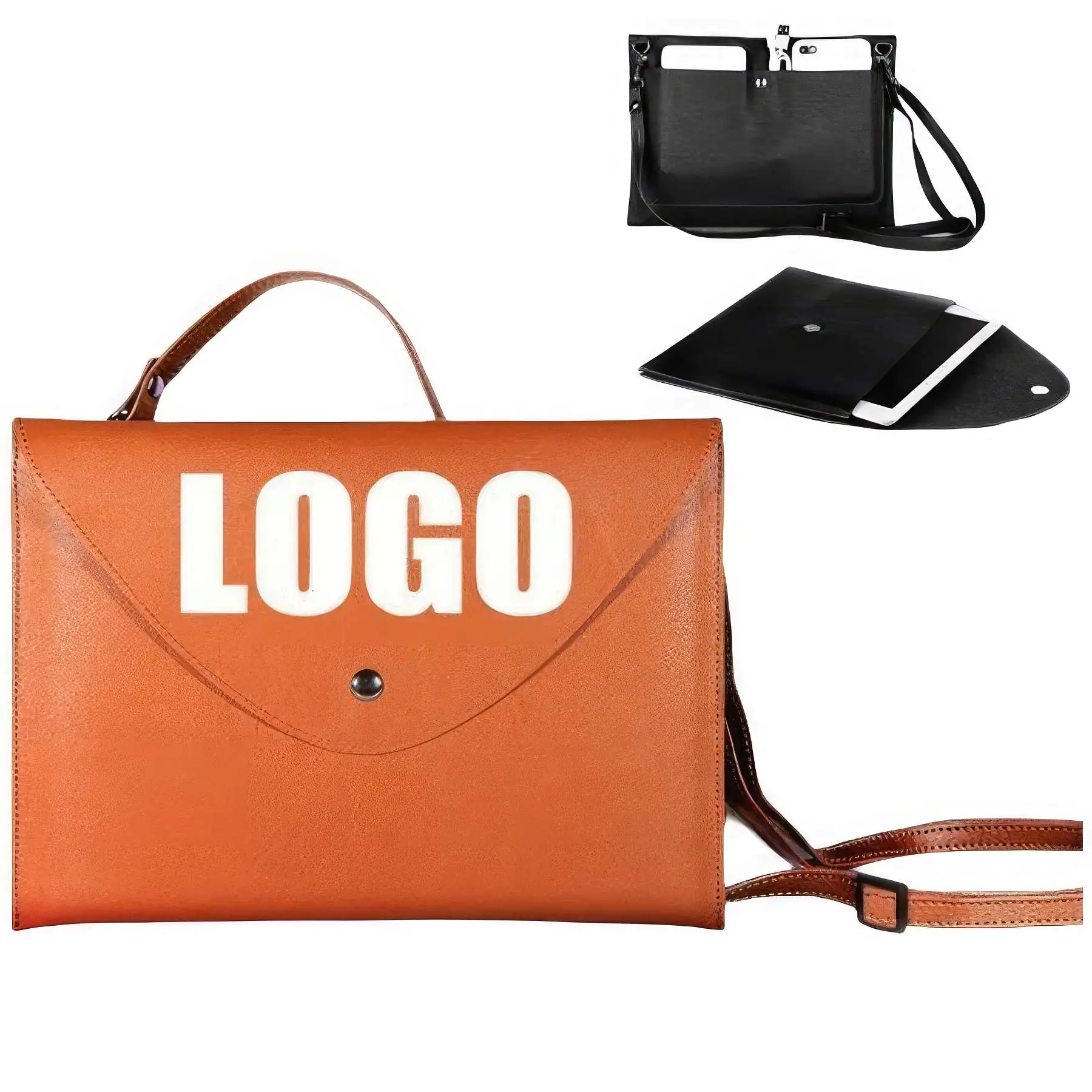 PU Thin Laptop Tablet Shoulder Bag Computer Protective Case