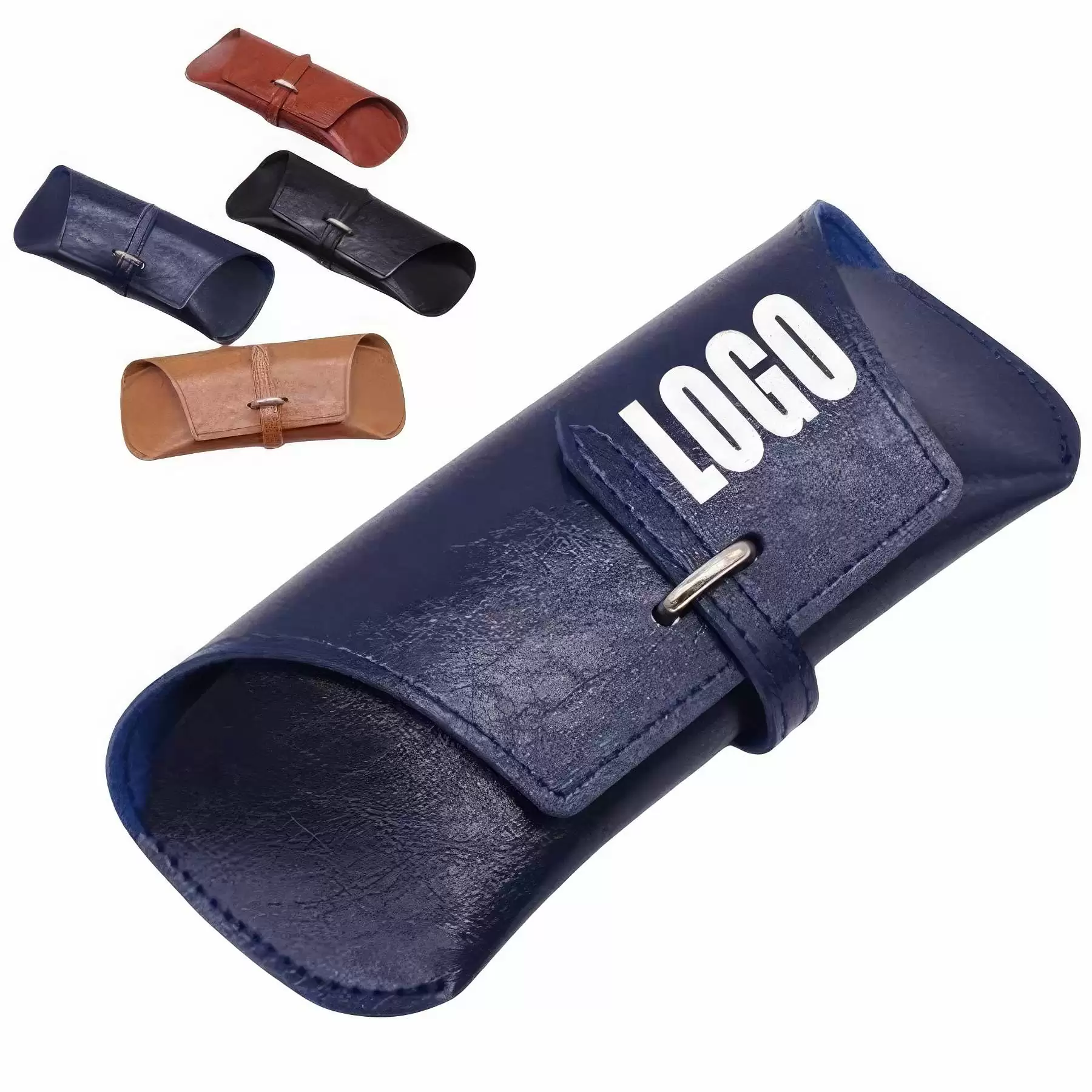 PU Leather Glasses Organizer Bag & Sunglasses Pouch Case