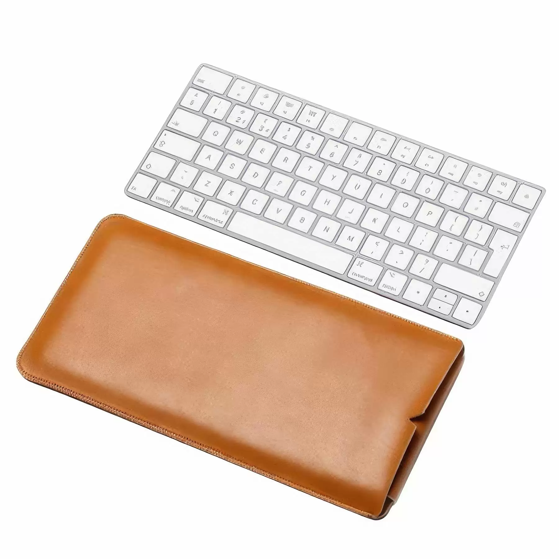 Custom PU Leather Mini Wireless Keyboard Protective Case - Image 2