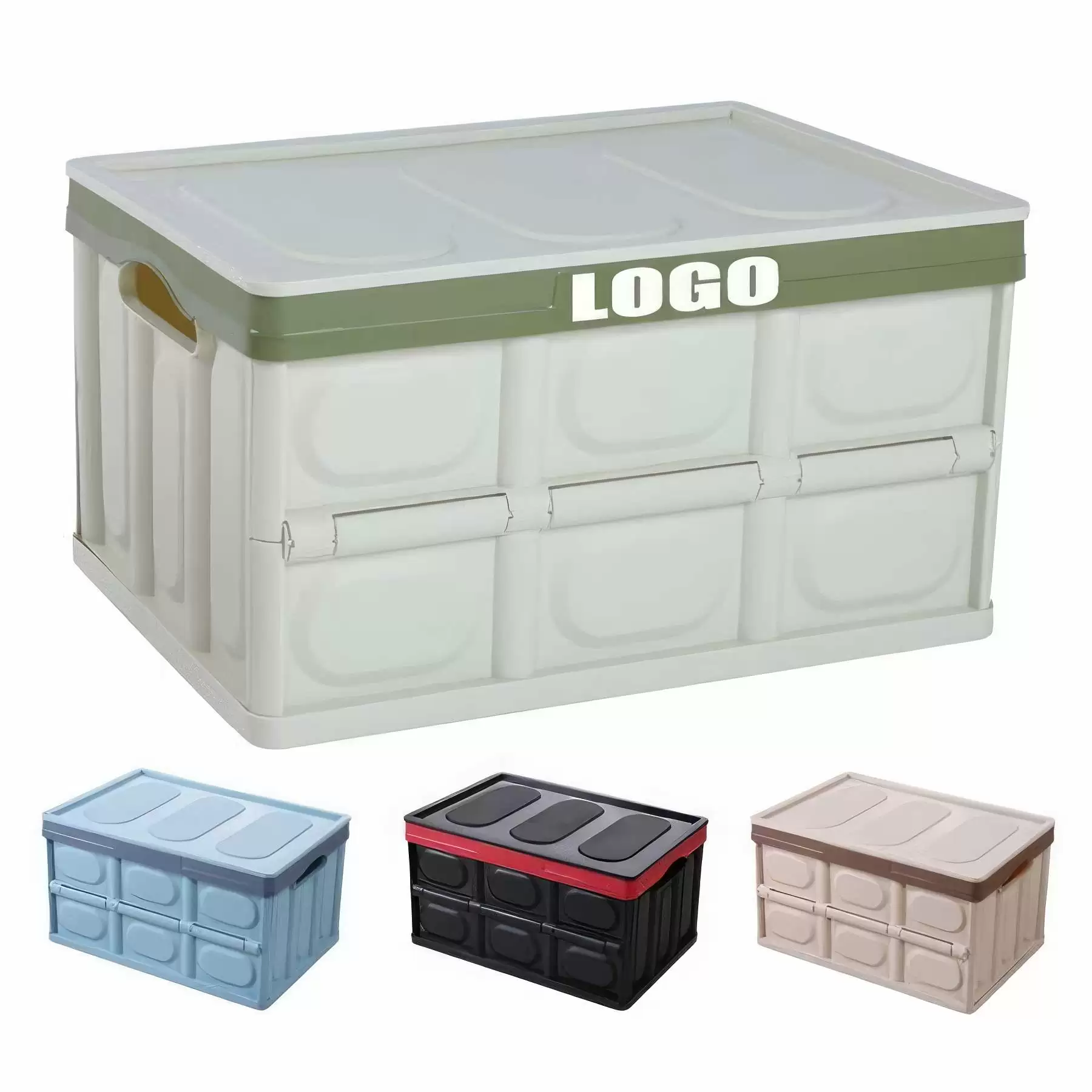 Foldable Outdoor Camping & Car & Home Storage Box -Size: S: 16.65" x 11.25" x 9.44"
