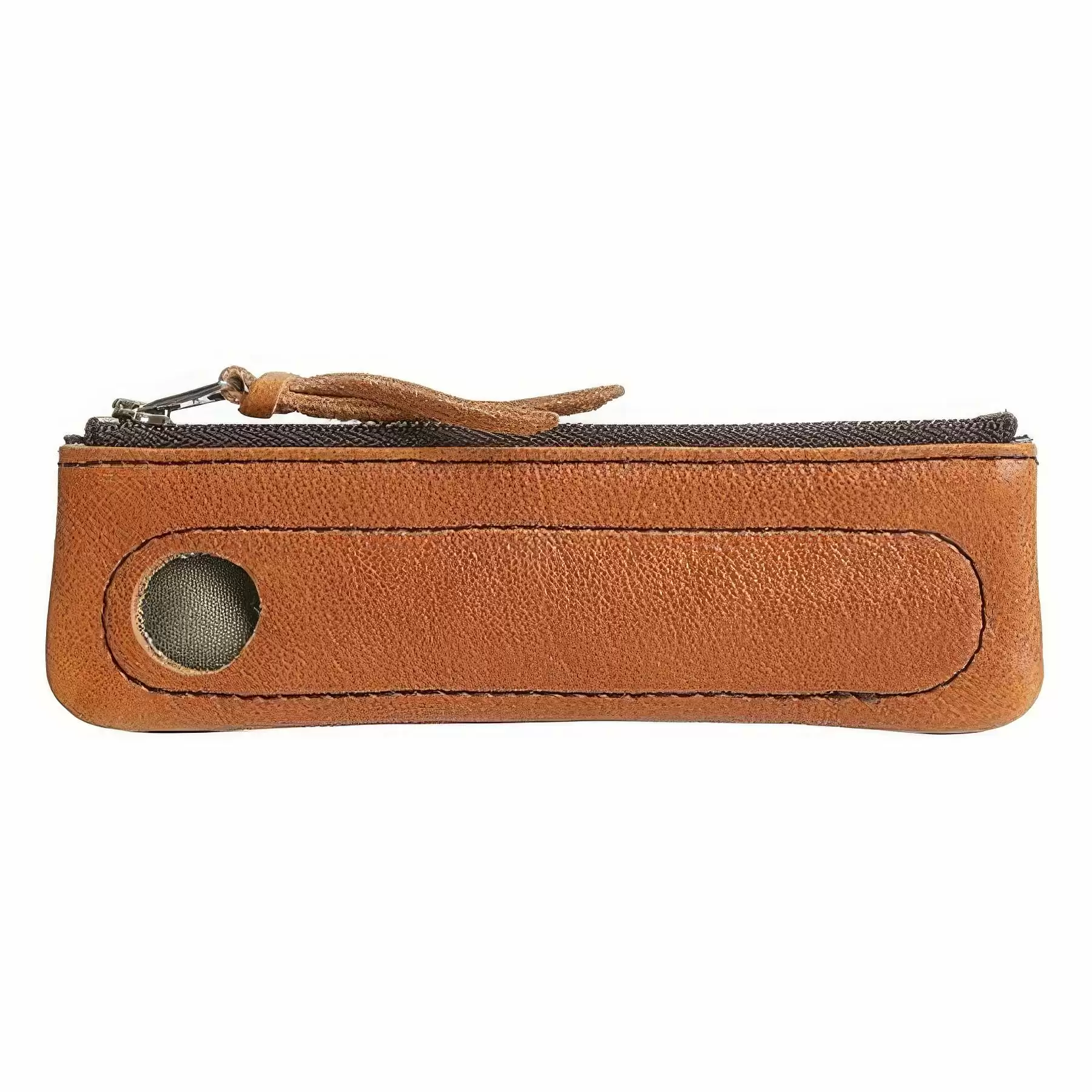 PU Leather Zippered School Student Pen Holder & Pencil Case - Image 2