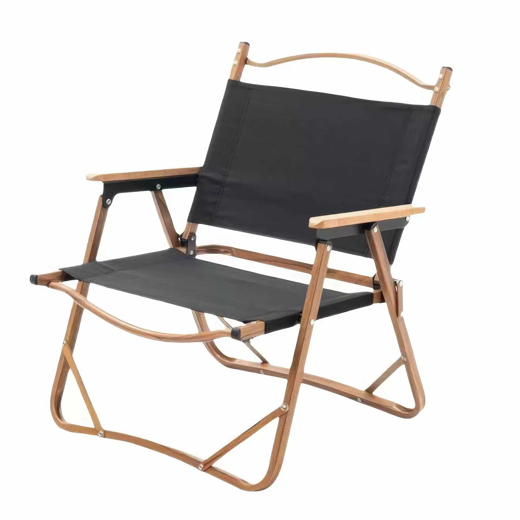 Foldable Outdoor Camping Beach & Director Alloy Chair:Large - Image 2