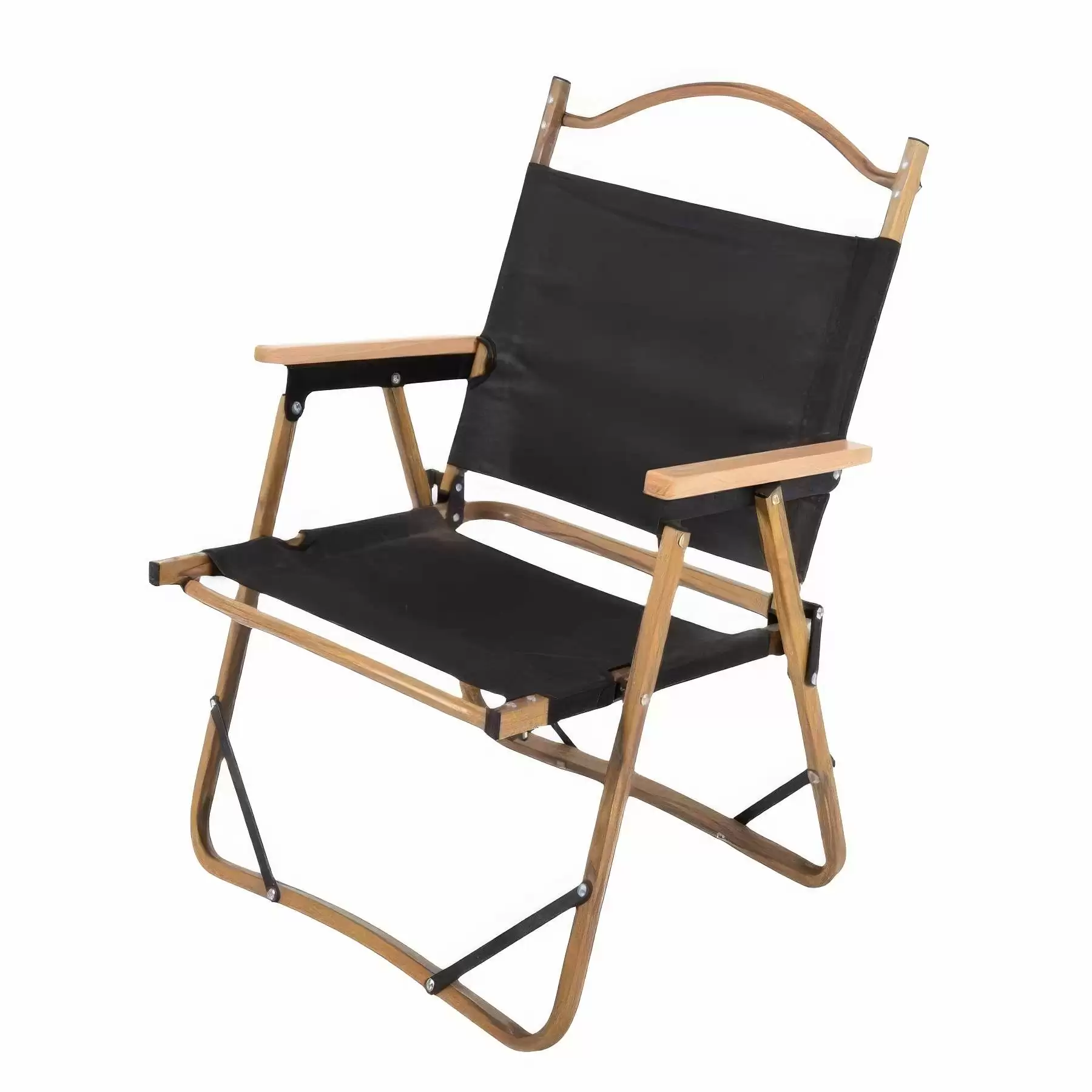 Foldable Outdoor Camping Beach & Director Chair - Iron Parts：Large - Image 2