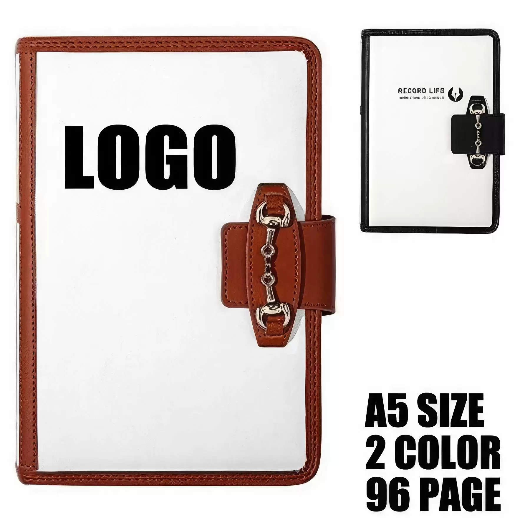 PU Leather A5 Business Conference Travel Journal Notebook