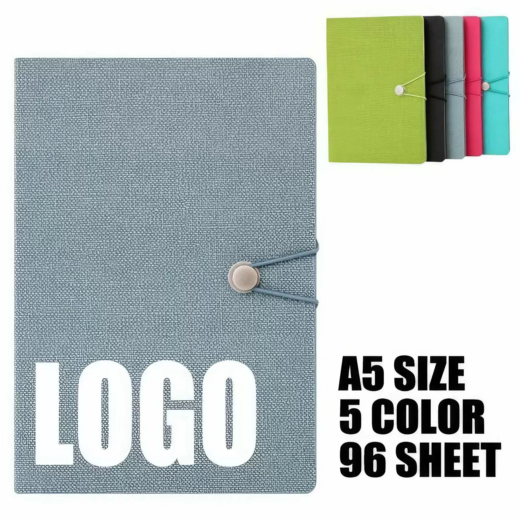 PU Leather A5 Business Conference Travel Journal Notebook