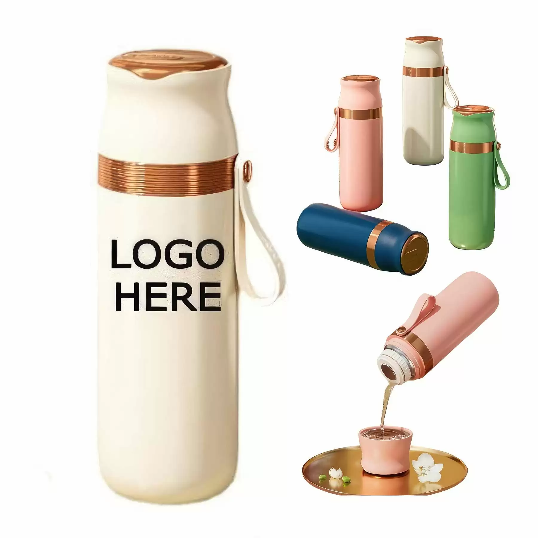 Stainless Steel Camping Tumbler: 12.17 oz