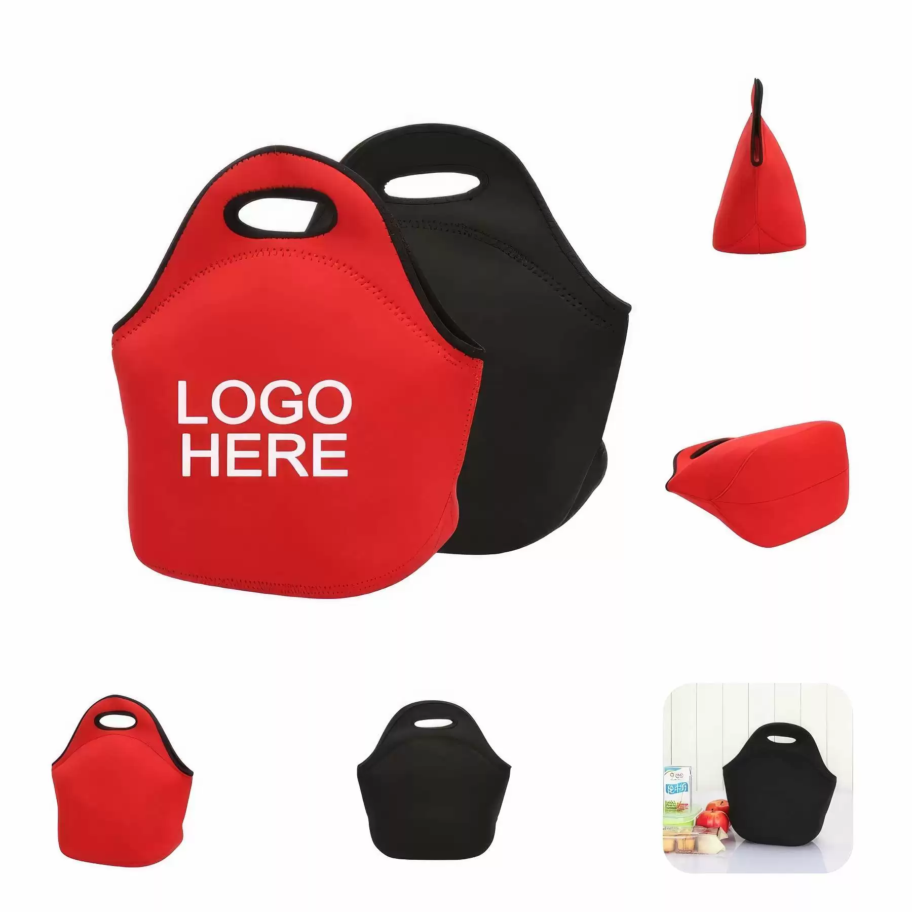 Gourmet Getaway Soft Neoprene Lunch Tote Bag