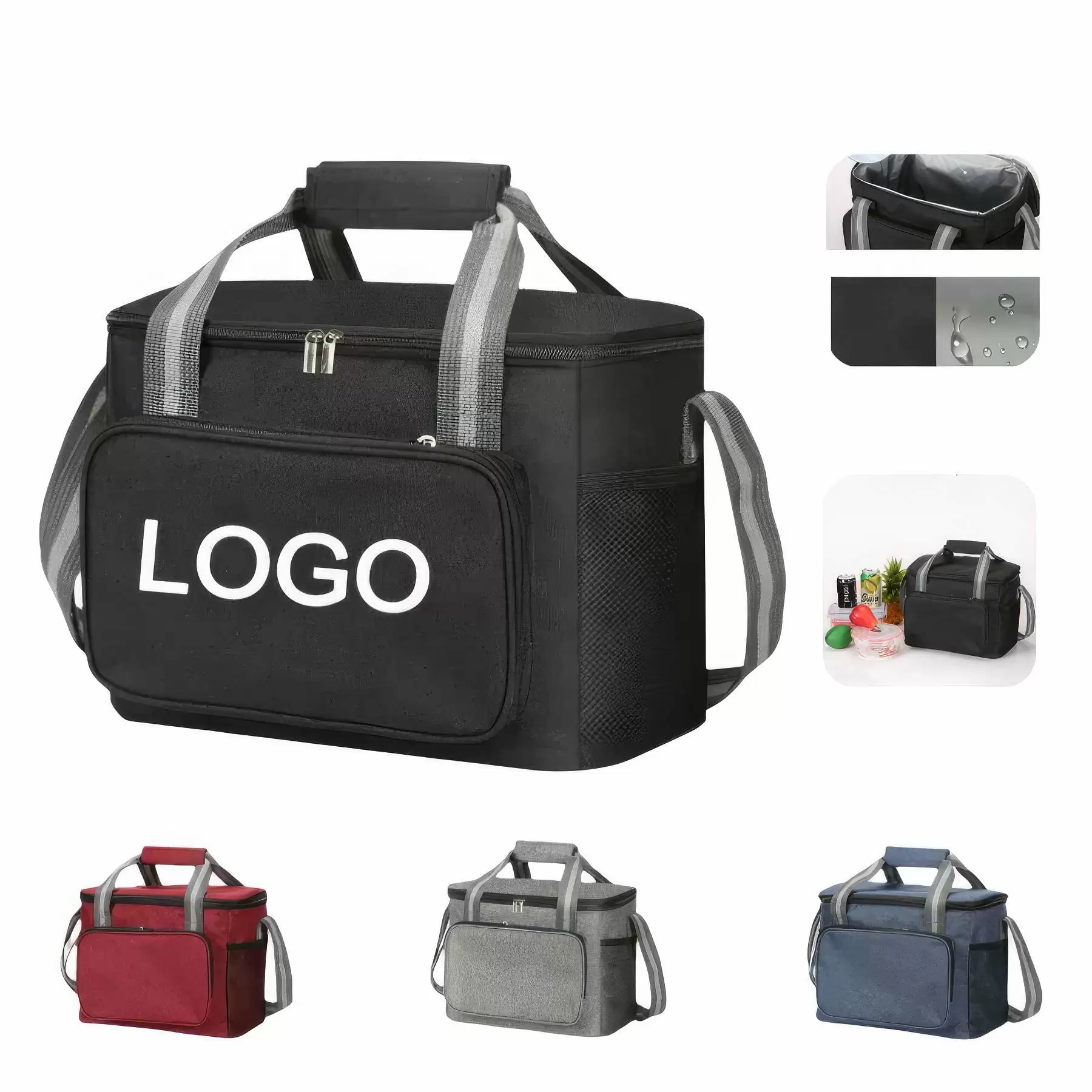 Aluminum Foil Insulated Lunchbox Bag