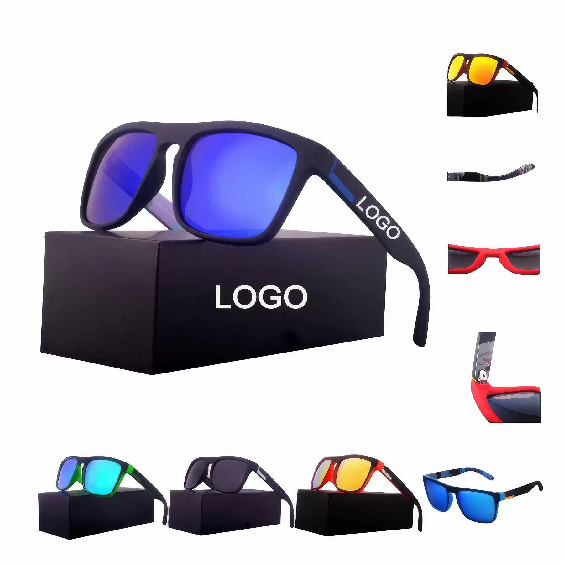 Unisex Polarized Sunglasses for Driving Fishing, Hiking