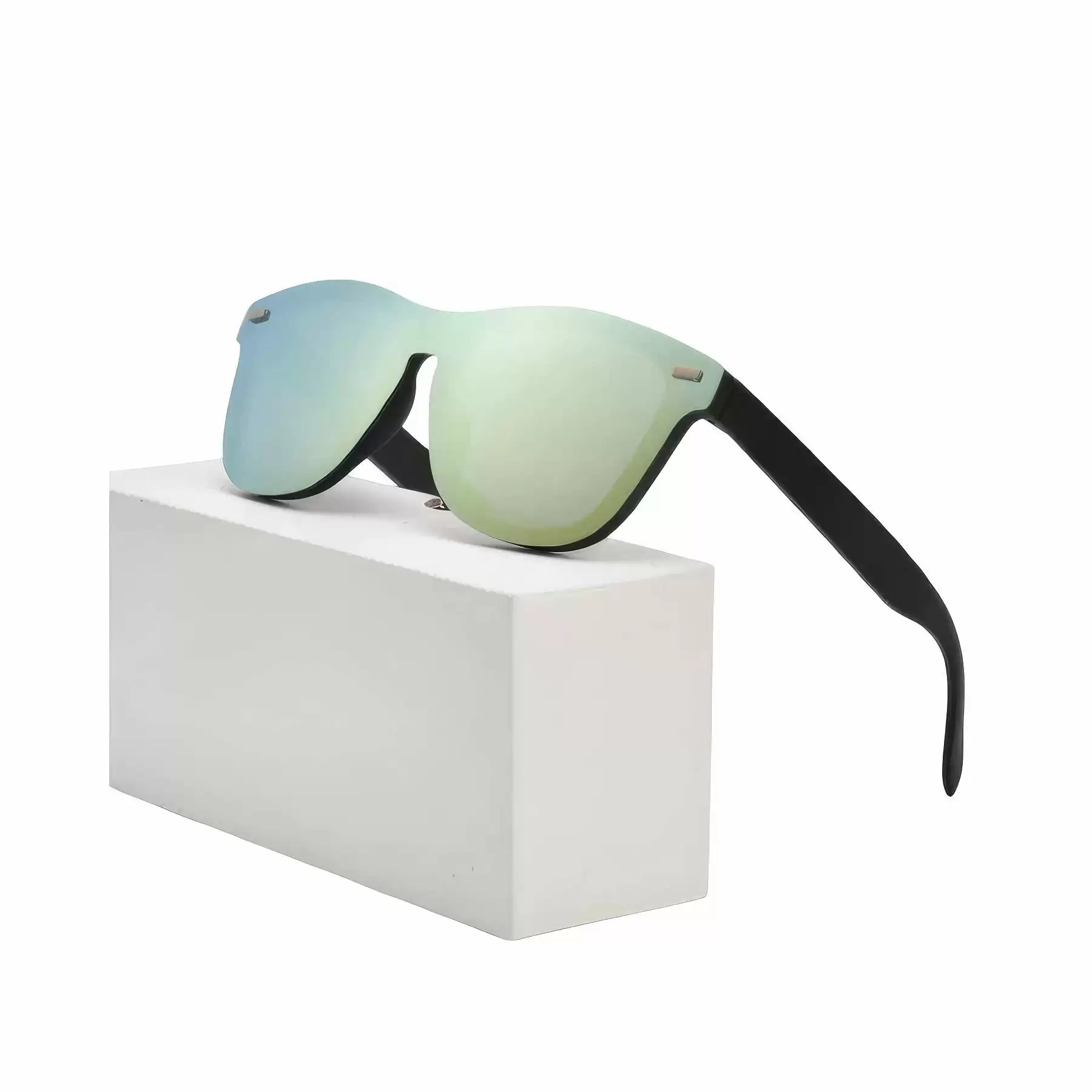 Polarized Rimless Sunglasses for Men And Women - Image 2